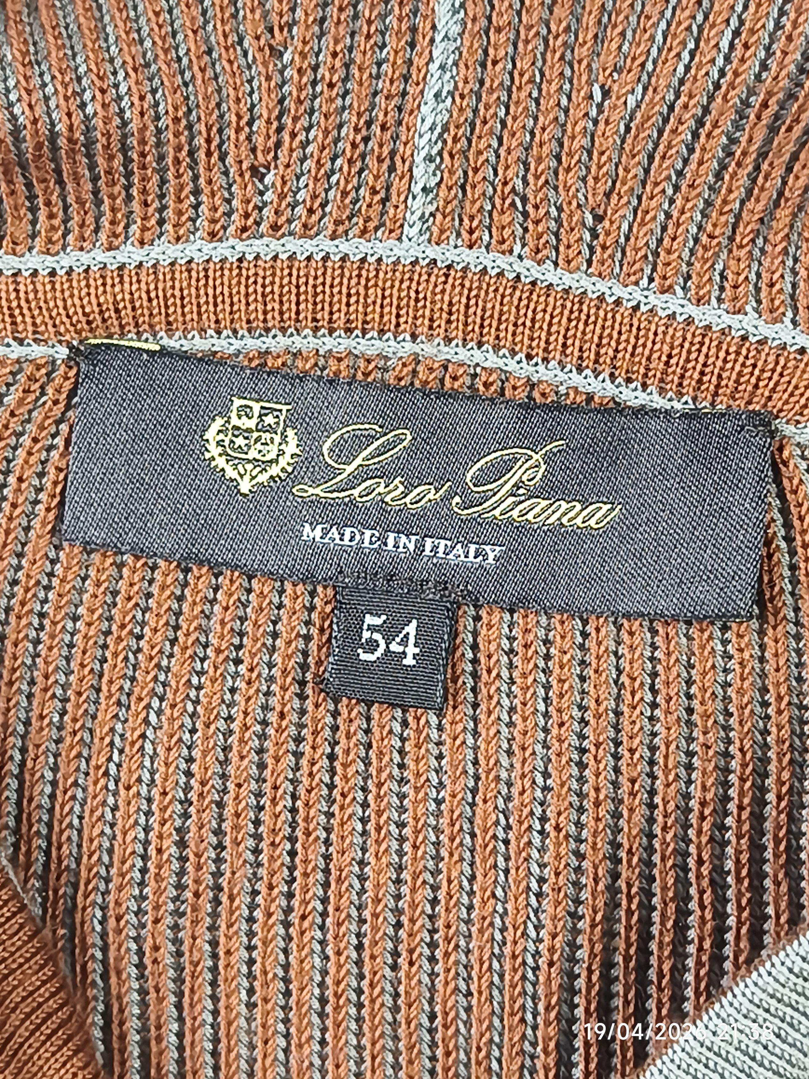Loro Piana Loro piana reversible zip up hooded cardigan Size US L / EU 52-54 / 3 - 8 Thumbnail