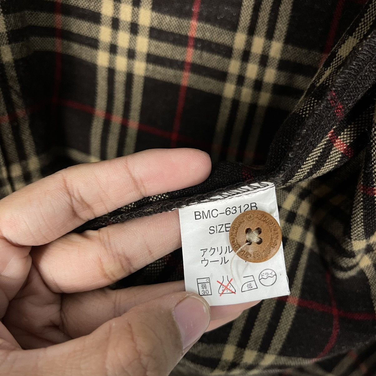 Japanese Brand Vintage Y2K Blue Moon Blue Check Button Shirts Jacket Size US M / EU 48-50 / 2 - 17 Thumbnail