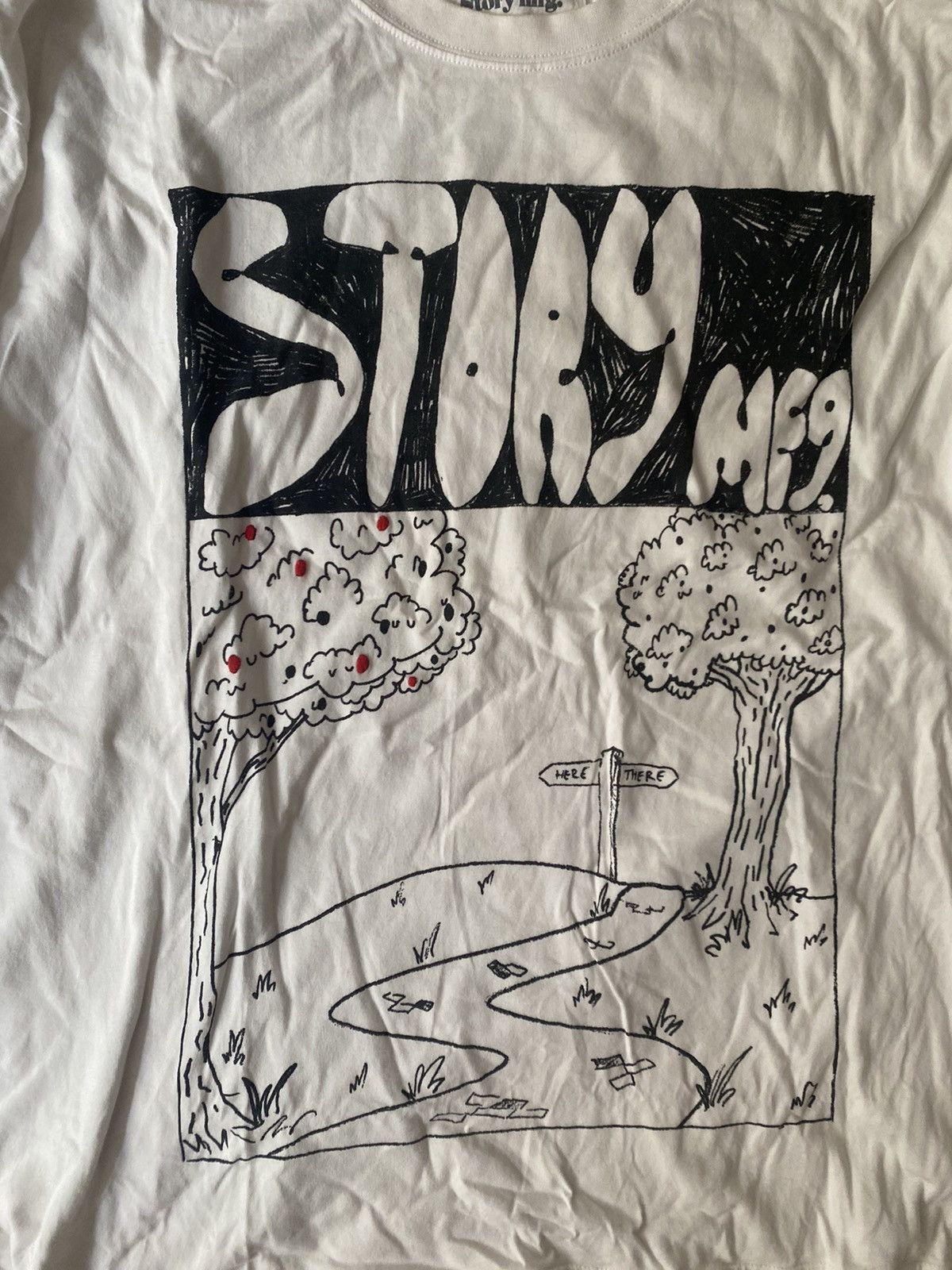 Story Mfg. Story Mfg Grateful Tee Sweet Route Kapital Bode Needles CPFM Size US XL / EU 56 / 4 - 3 Thumbnail