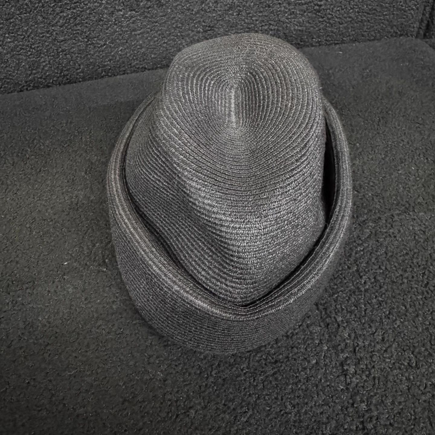 Undercover Undercover Black Woven Visorless Cap Q10 Size ONE SIZE - 1 Thumbnail
