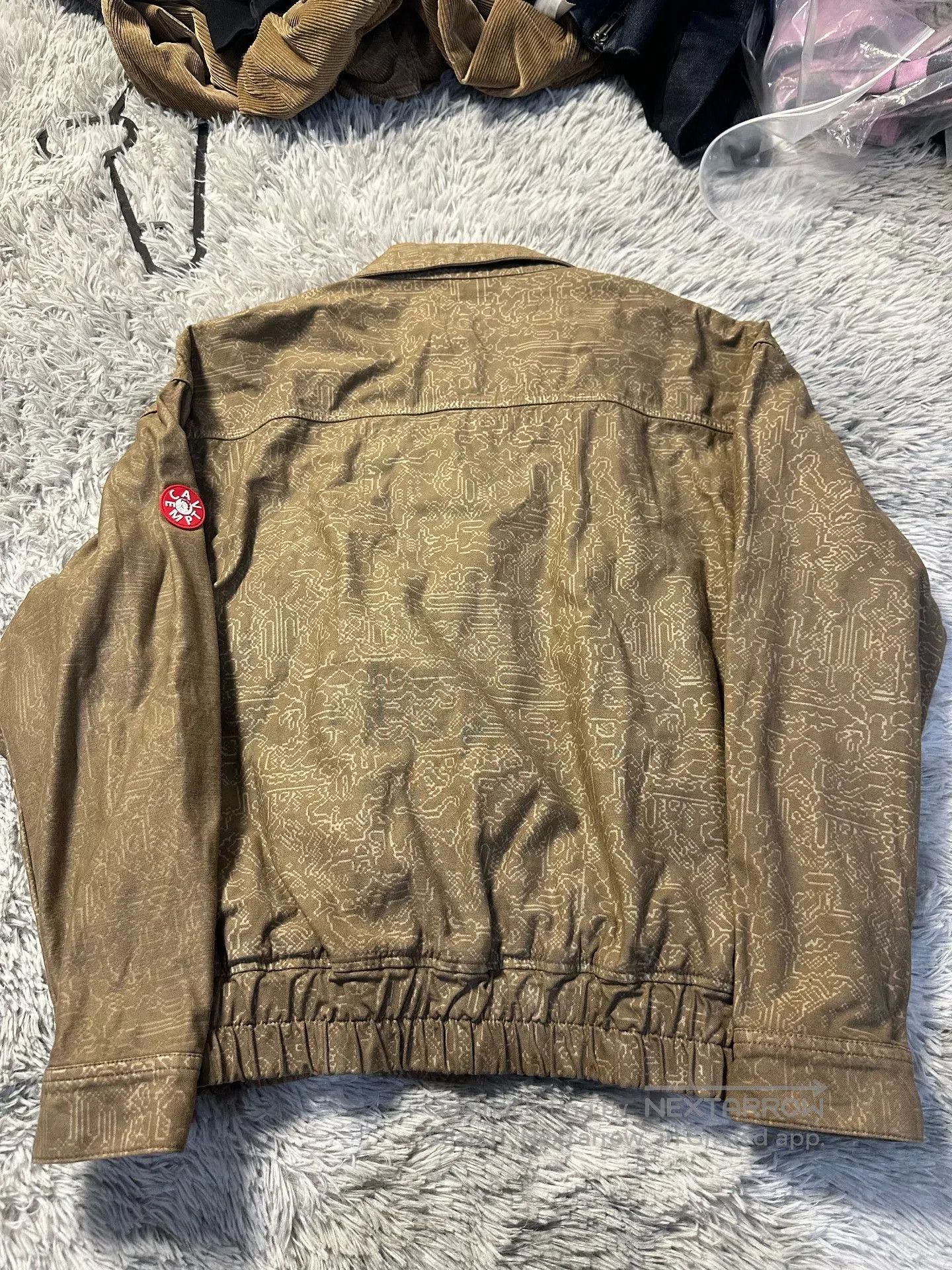 Cav Empt C.E/CAVEMPT Yellow Noise Jacket. Size US M / EU 48-50 / 2 - 3 Thumbnail