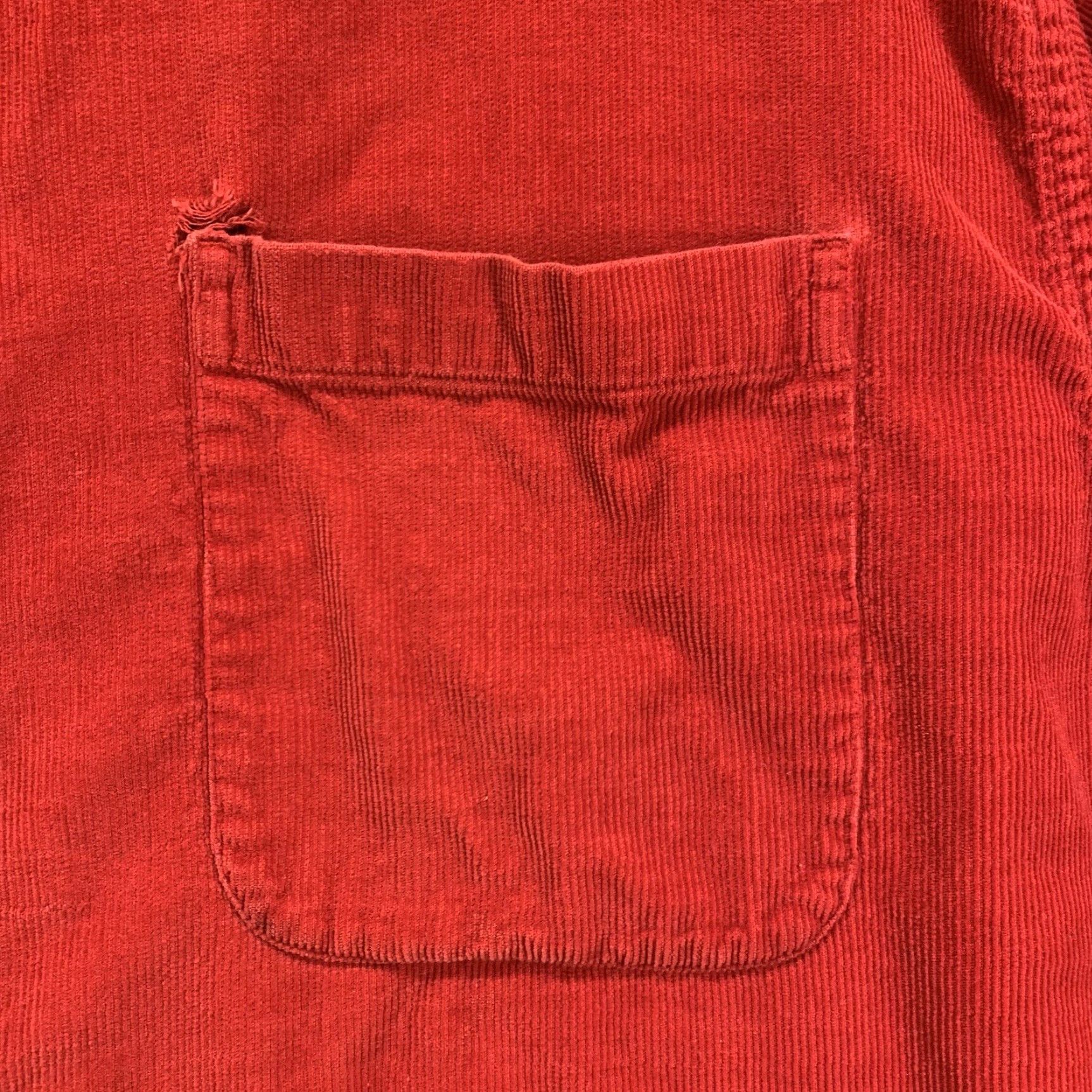 Eddie Bauer VINTAGE Eddie Bauer Corduroy Shirt Men's Large Red 90s Grunge Casual Winter Size US L / EU 52-54 / 3 - 5 Thumbnail
