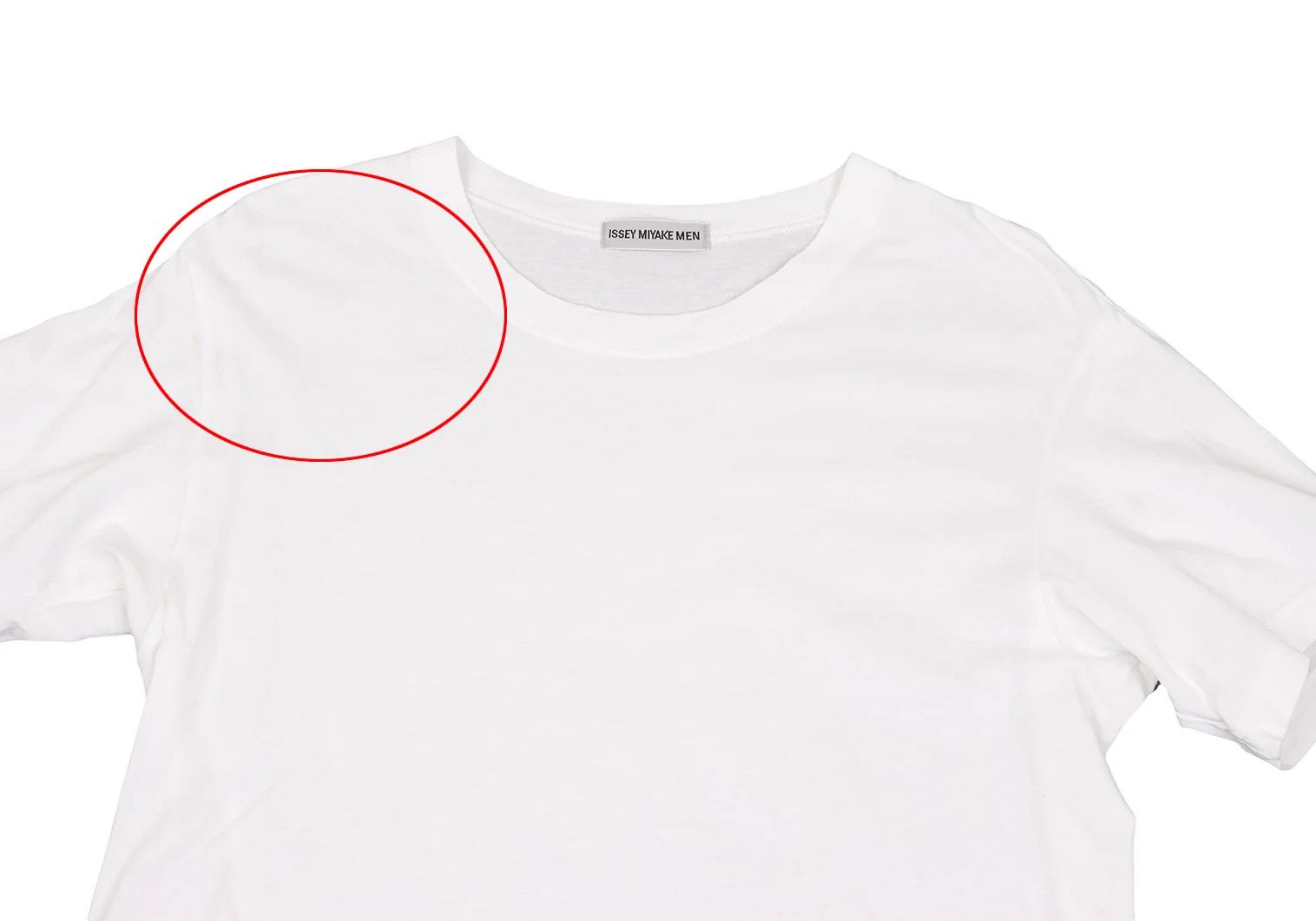 Issey Miyake Basic Cotton Short Sleeve T-Shirt in Off White M Size US M / EU 48-50 / 2 - 2 Thumbnail