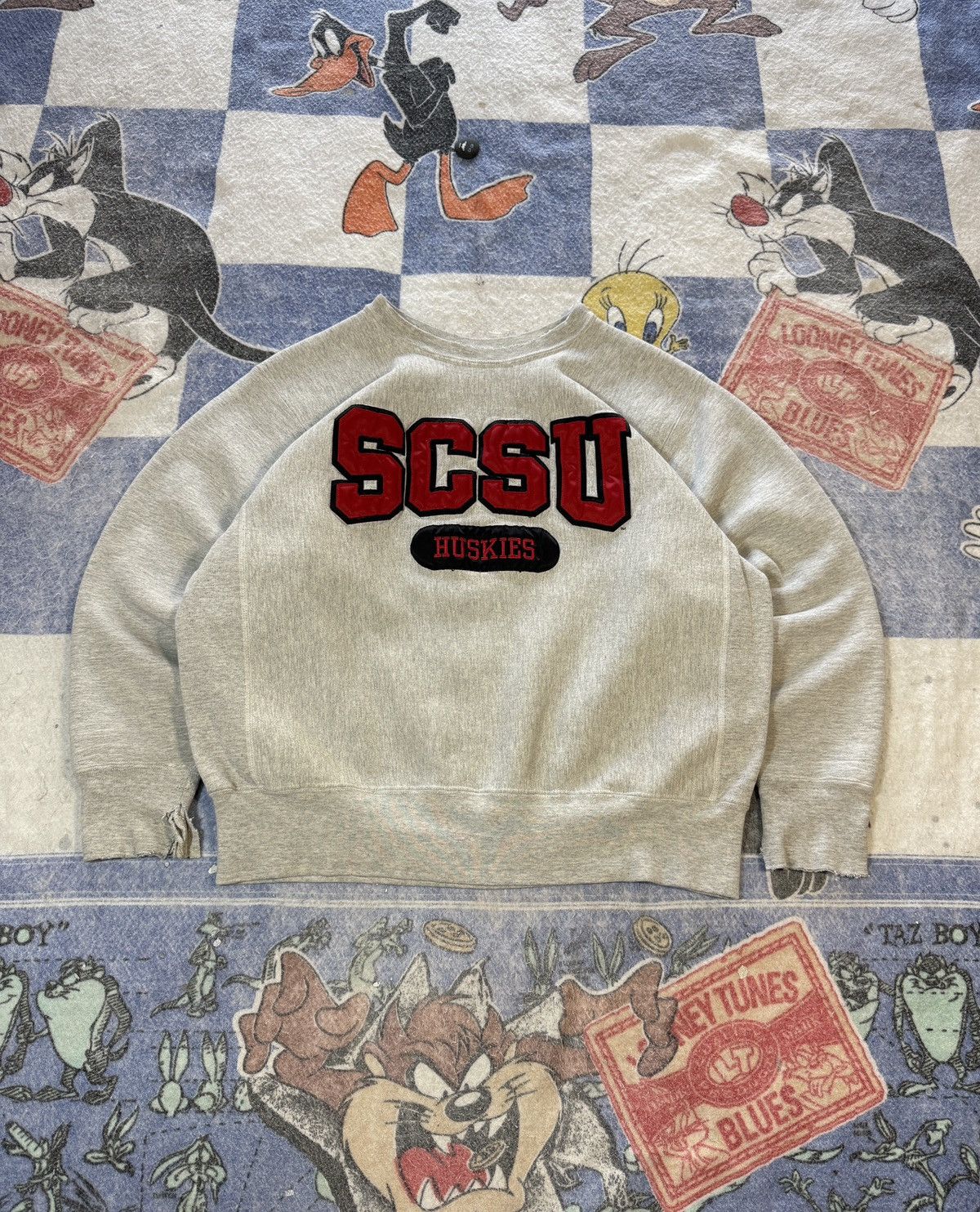 Vintage Vintage distressed saint cloud state crewneck sweatshirt Size US L / EU 52-54 / 3 - 1 Thumbnail