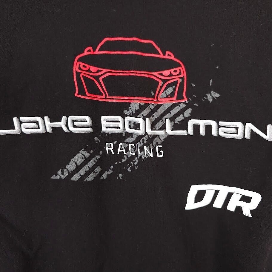 Next Level Jake Bollman Racing T Shirt Mens Size Medium Black Stock Car Size US M / EU 48-50 / 2 - 4 Thumbnail