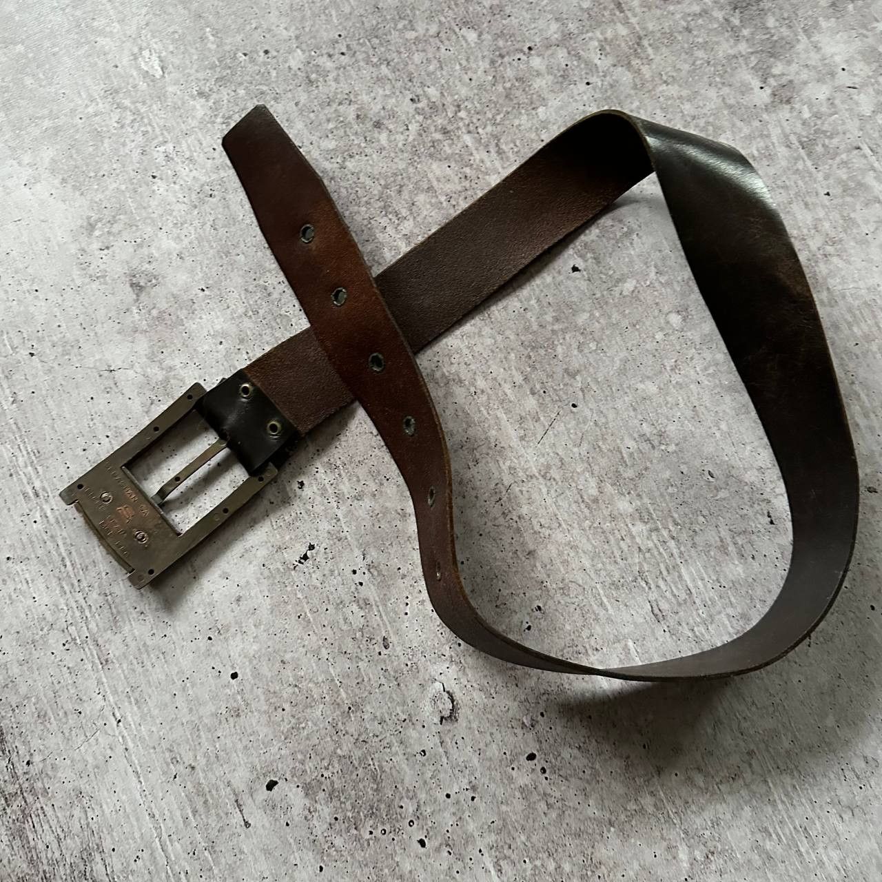 Other OG Lord John Avant Gard Vintage Leather Belt Size 32 - 3 Thumbnail