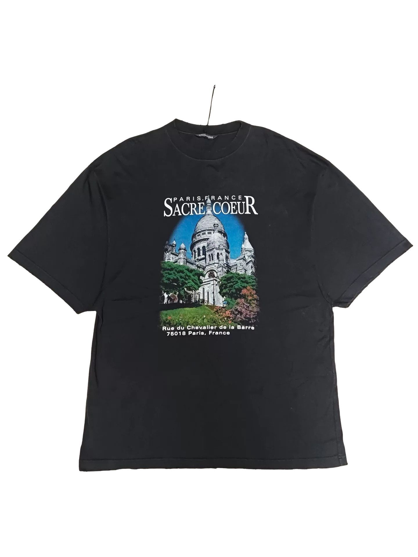 Balenciaga Balenciaga Sacre Coeur Graphic T-Shirt S Size US S / EU 44-46 / 1 - 1 Thumbnail