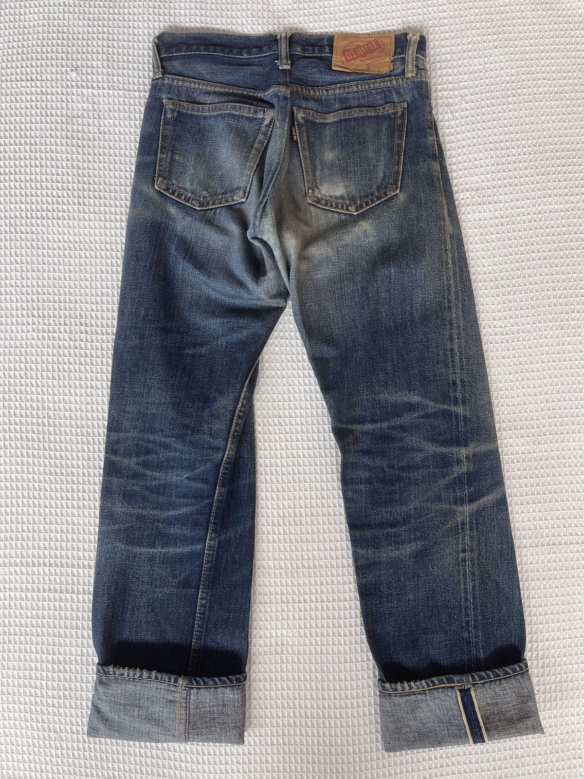 Denime Rare🔥Vintage DENIME Japan Selvedge Jeans Size US 28 / EU 44 - 1 Thumbnail