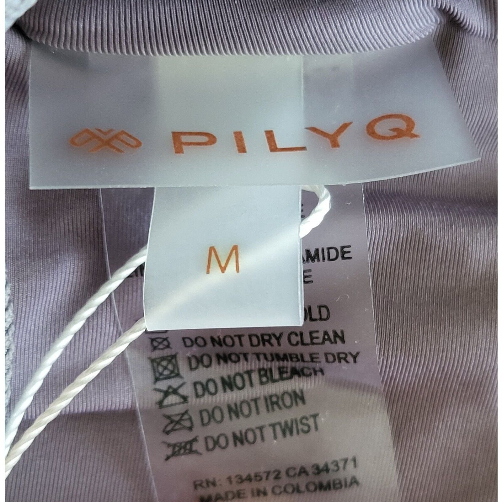 Other NWT PQ Swim Pilyq Acai Reef Two Tone Bandeau Top Women's M Size ONE SIZE - 6 Thumbnail