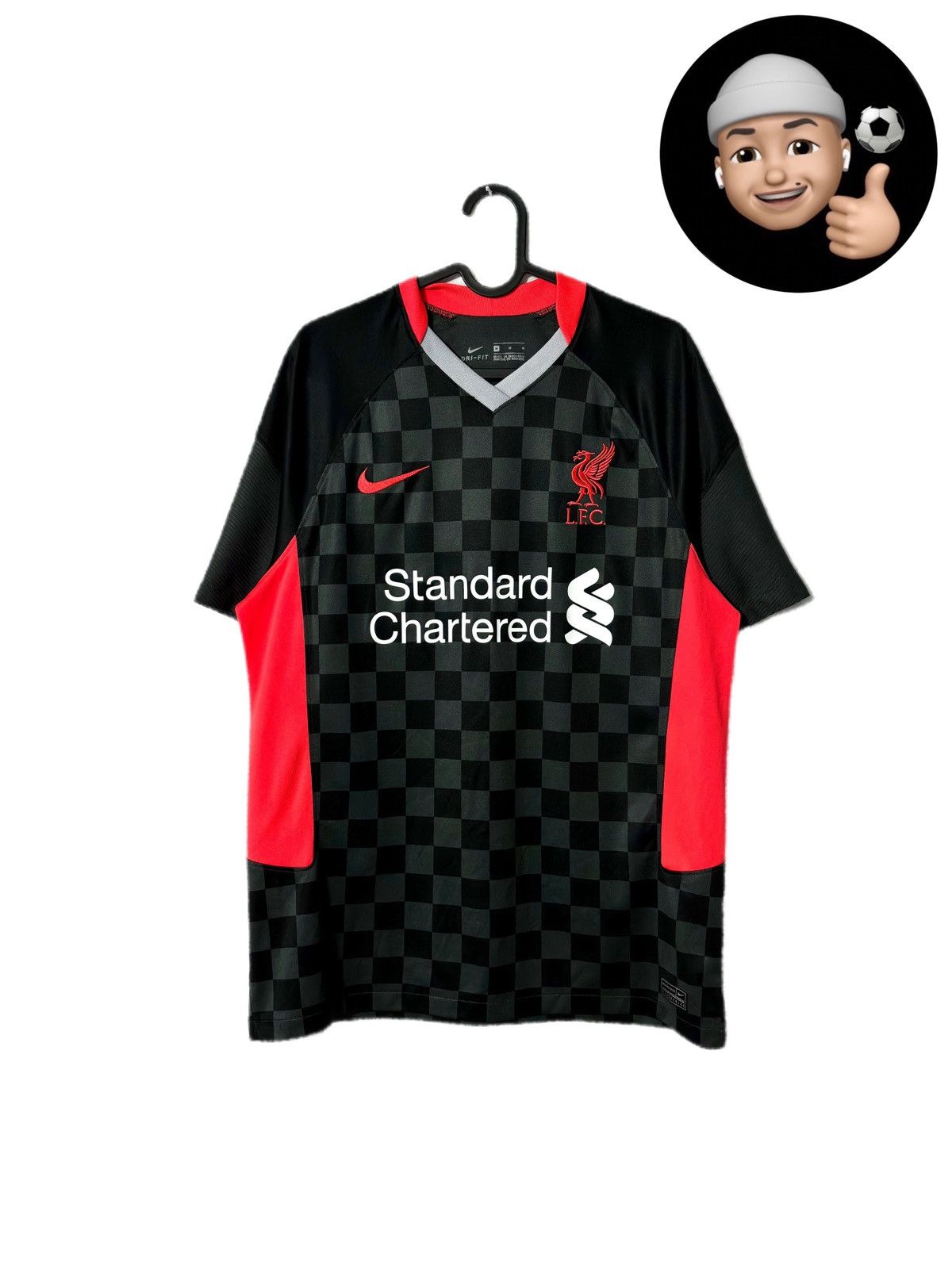 Nike 2020 2021 Liverpool Nike Away Third Kit Soccer Jersey Shirt Size US M / EU 48-50 / 2 - 1 Thumbnail