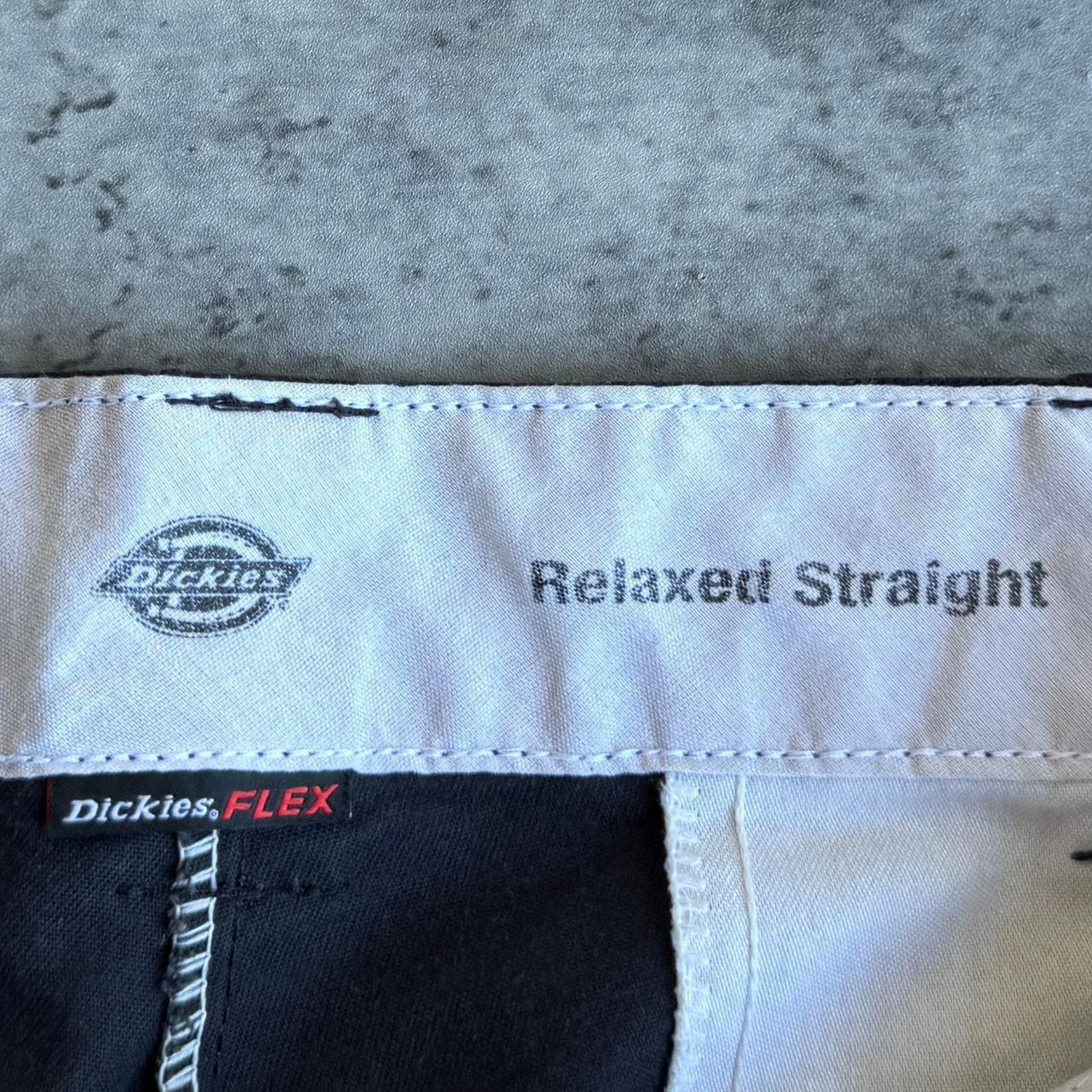Dickies × Vintage Vintage Y2K Baggy Dickies Cargo Black Skater Grunge Pants Size US 34 / EU 50 - 4 Thumbnail