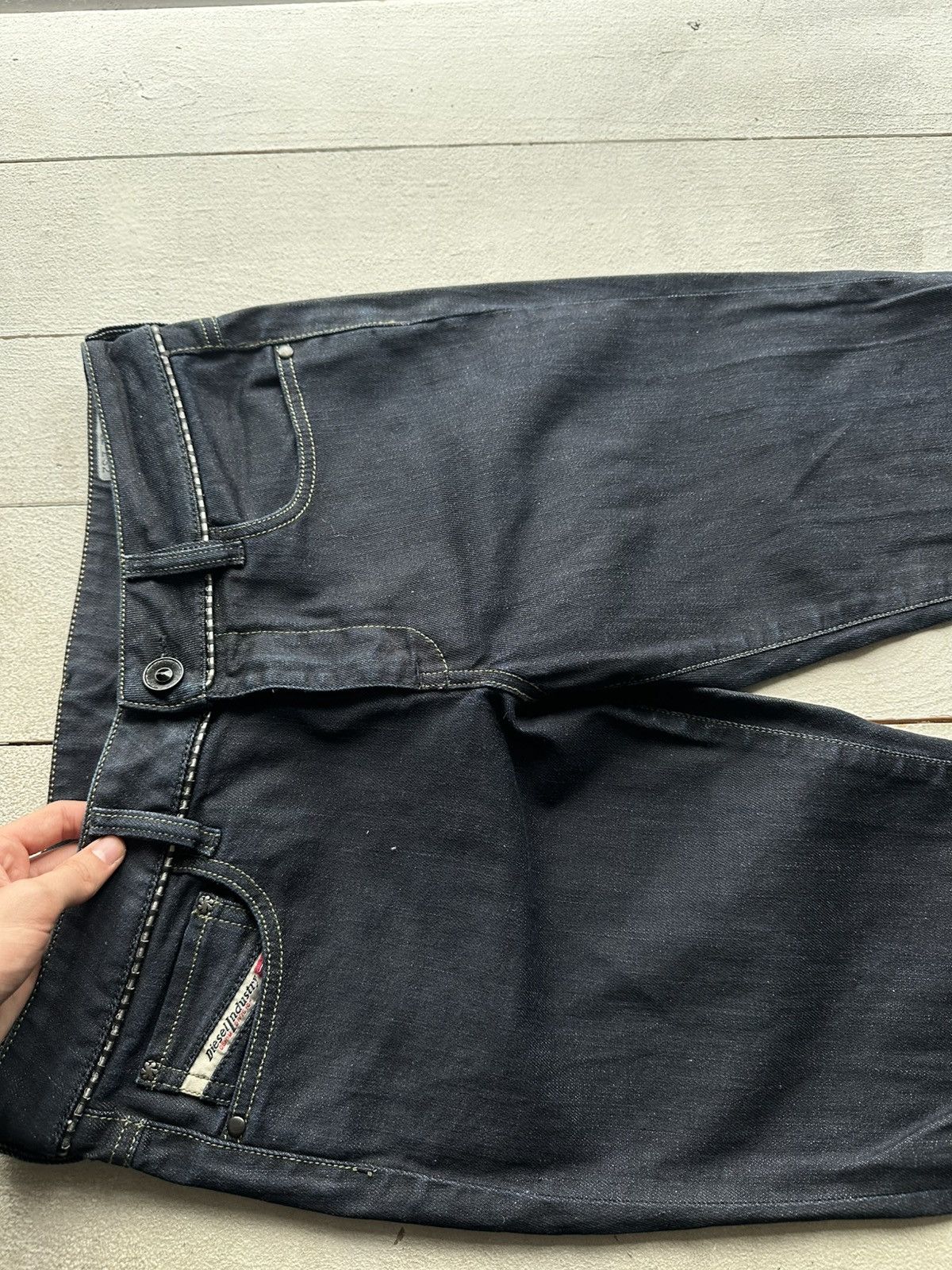 Diesel 🚨 DIESEL IFSIXWASNINE JEANS DENIM RARE Y2K FIT GOTHIC PUNK Size 32" / US 10 / IT 46 - 5 Thumbnail