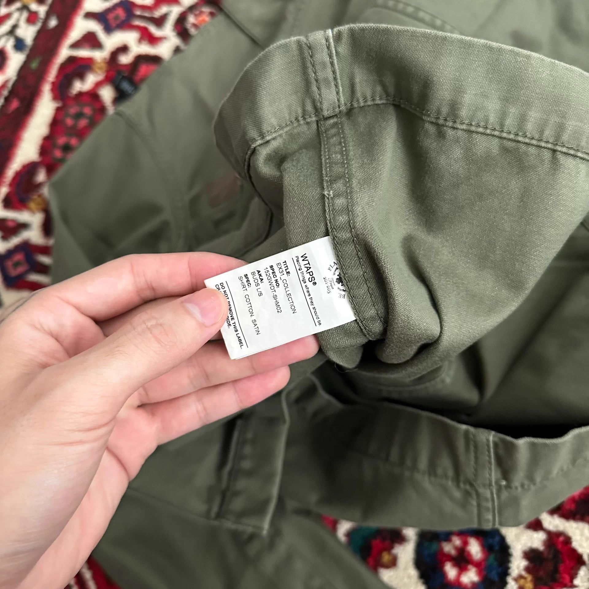 Wtaps wtaps 15aw buds shirt m near new Size US M / EU 48-50 / 2 - 5 Thumbnail