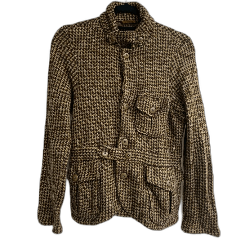 Kapital Kapital Houndstooth Pattern Leather Jacket Size US XS / EU 42 / 0 - 1 Thumbnail