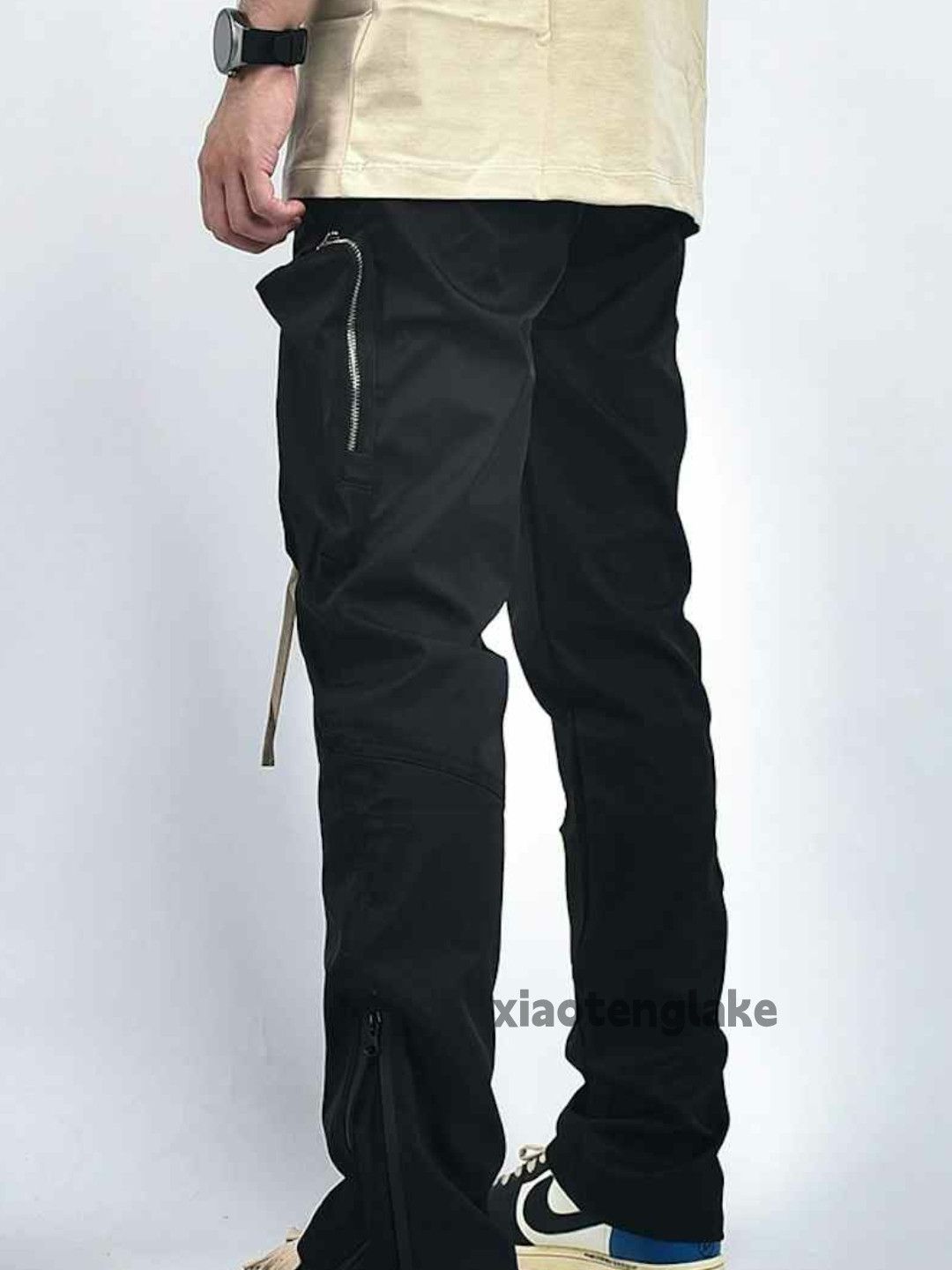 Designer × Japanese Brand × Vintage zipper utility outdoor sports tactical cargo pants Size US 32 / EU 48 - 5 Thumbnail