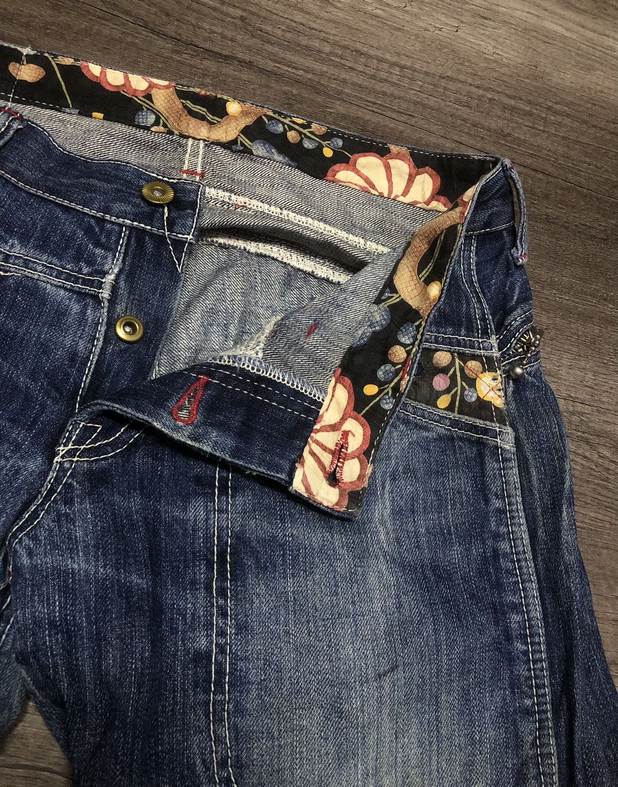Eternal × Japanese Brand VINTAGE ENTERNAL DENIM JEANS Size US 32 / EU 48 - 19 Thumbnail