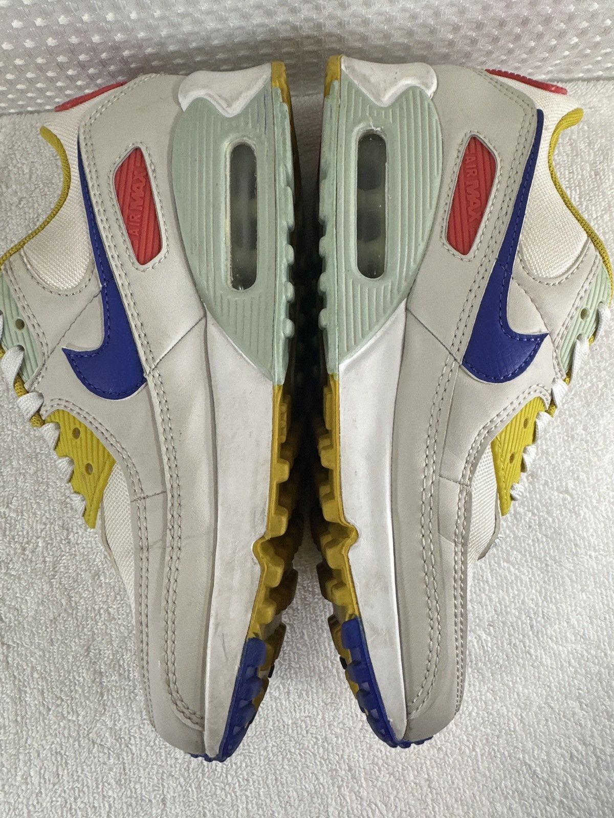 Nike Nike Air Max 90 'Summit White' Multi-Color Shoes Size US 7.5 / IT 37.5 - 4 Thumbnail