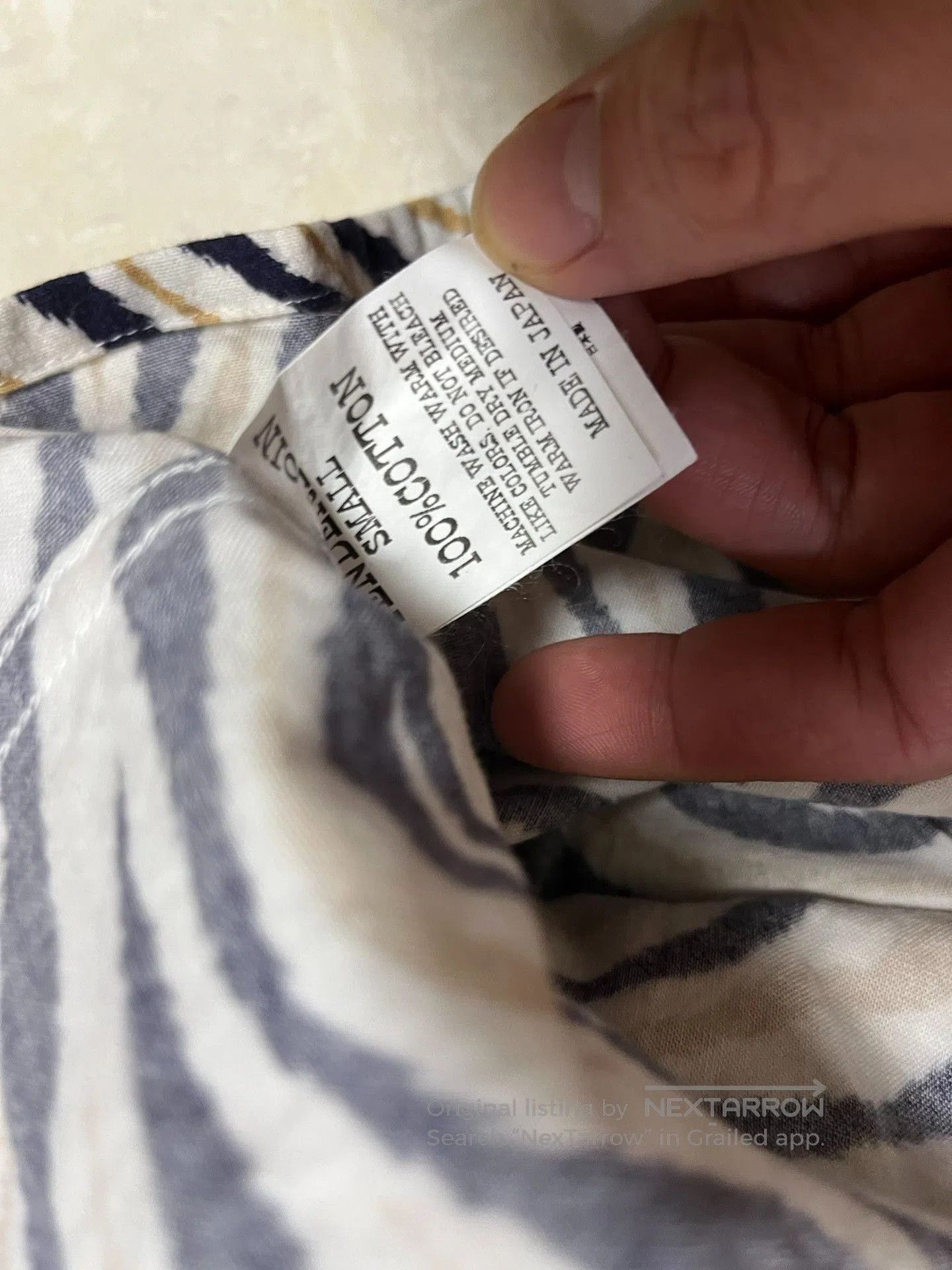 Tenderloin Tenderloin Zebra Print Shirt. Size US S / EU 44-46 / 1 - 4 Thumbnail