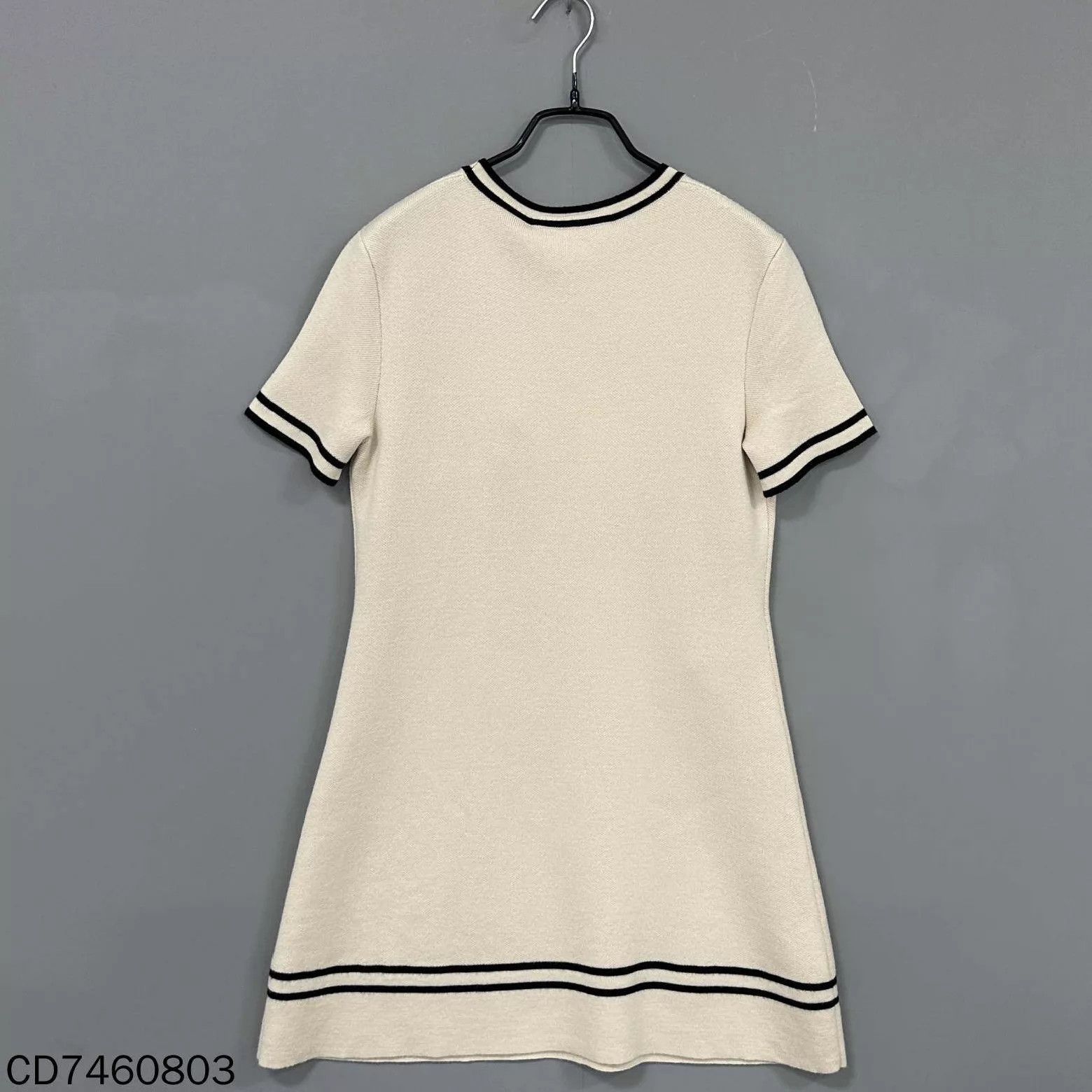 Gucci GUCCI Women's Off-White Horsebit Dress XS Size XS / US 0-2 / IT 36-38 - 3 Thumbnail
