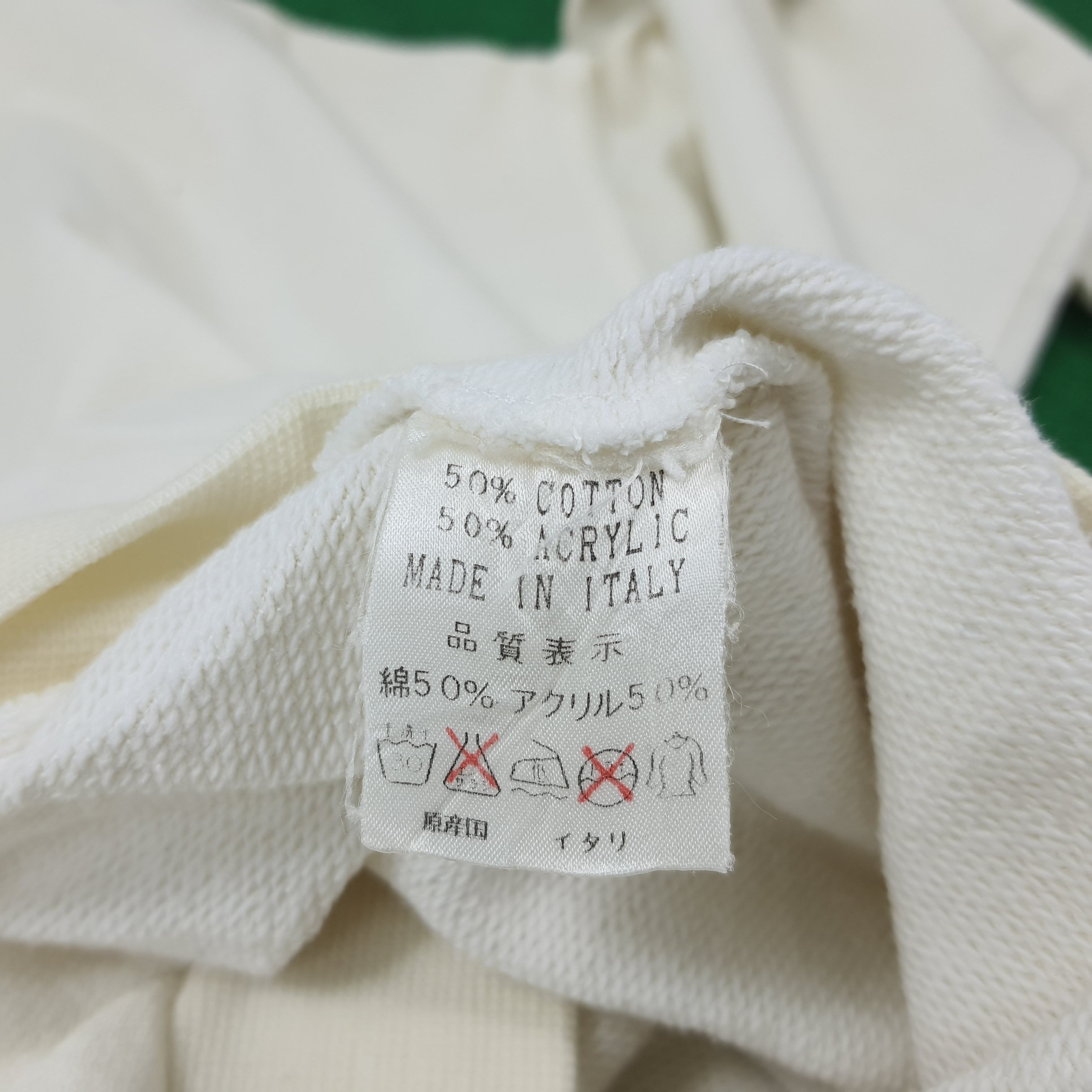 Vintage × Yves Saint Laurent Vintage Yves Saint Laurent White Embroidery Sweatshirt Size US XS / EU 42 / 0 - 6 Thumbnail