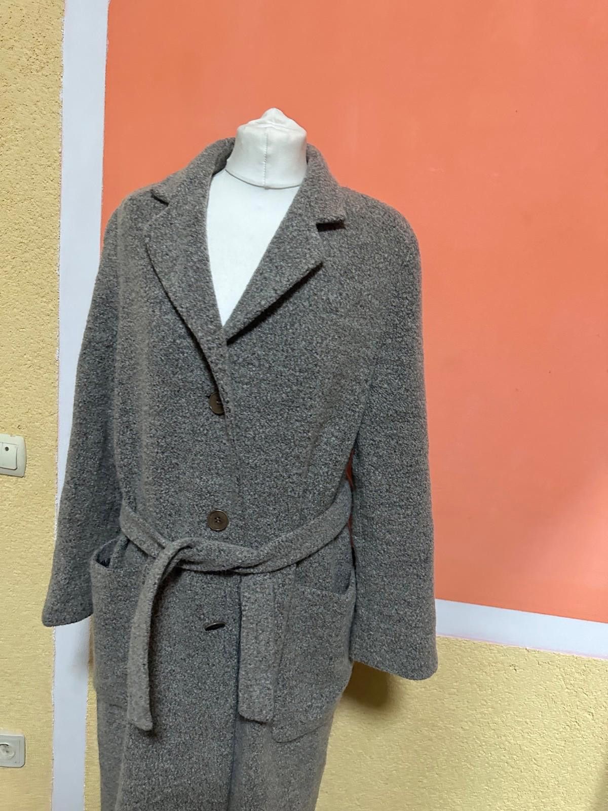 Max Mara MaxMara Coat Grey Sz It 46 Size L / US 10 / IT 46 - 5 Thumbnail