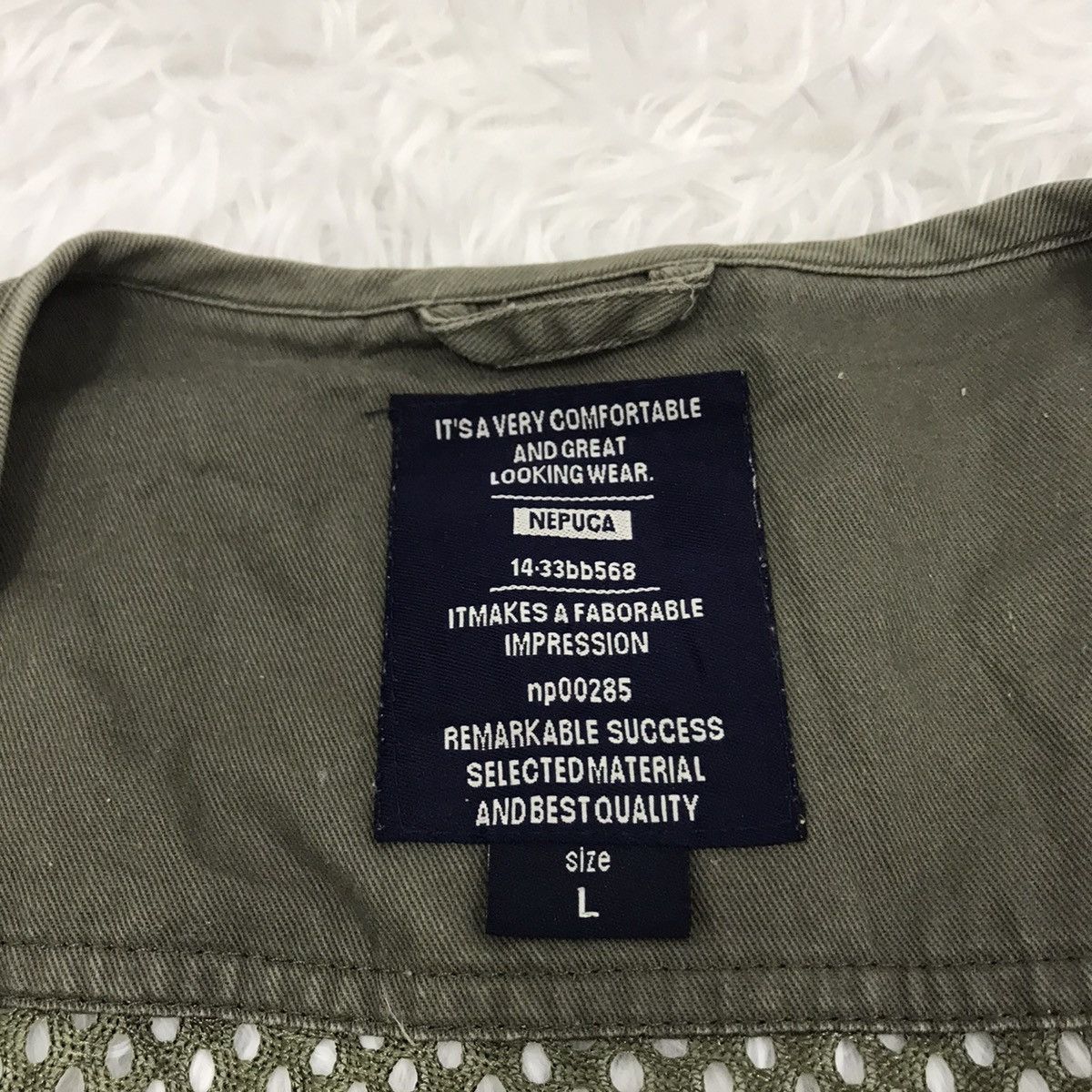 Japanese Brand Nepuca vest Size US L / EU 52-54 / 3 - 8 Thumbnail