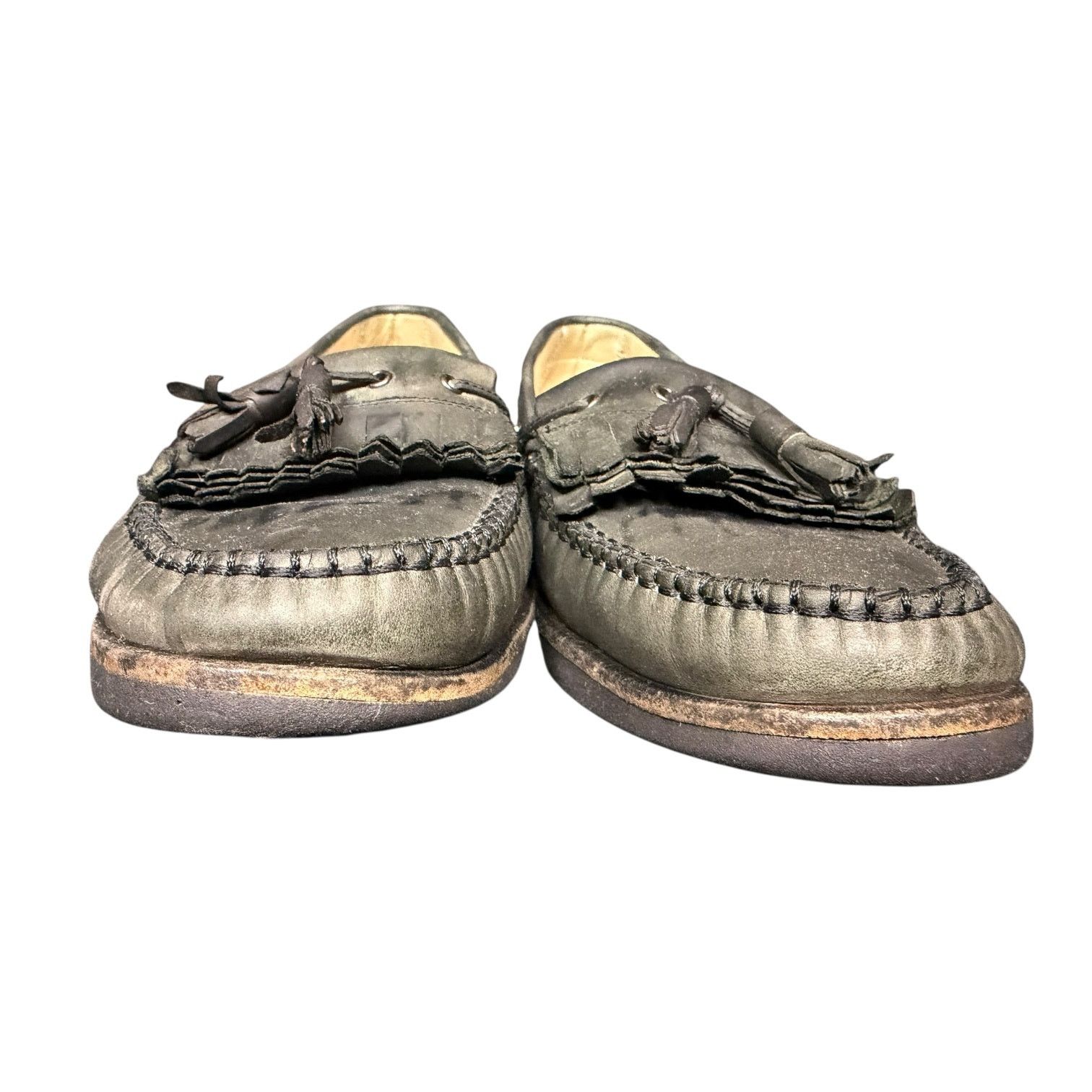Bally Vintage Bally of Switzerland Leather Tassel Loafers Size 10 Size US 10 / EU 43 - 3 Thumbnail