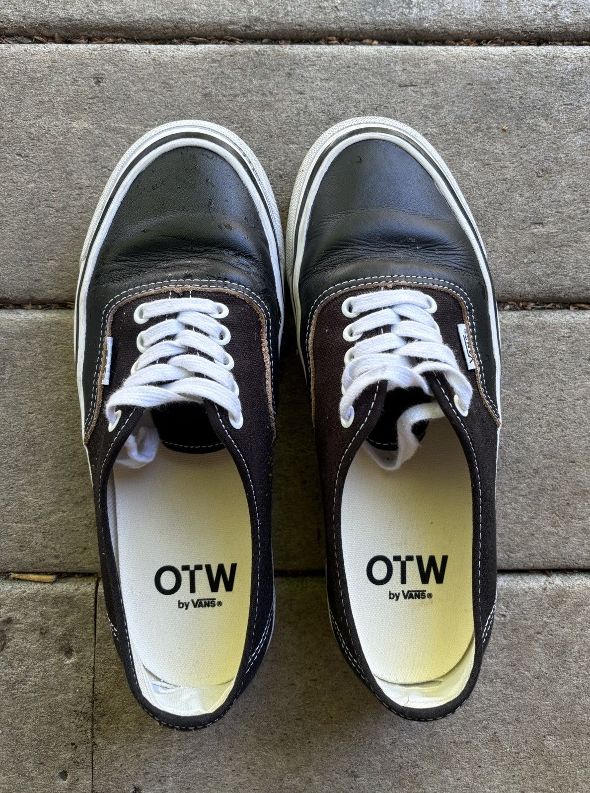 Vans Vans OTW Authentic 44 Siped Leather Vibram Size US 8.5 / EU 41-42 - 2 Thumbnail