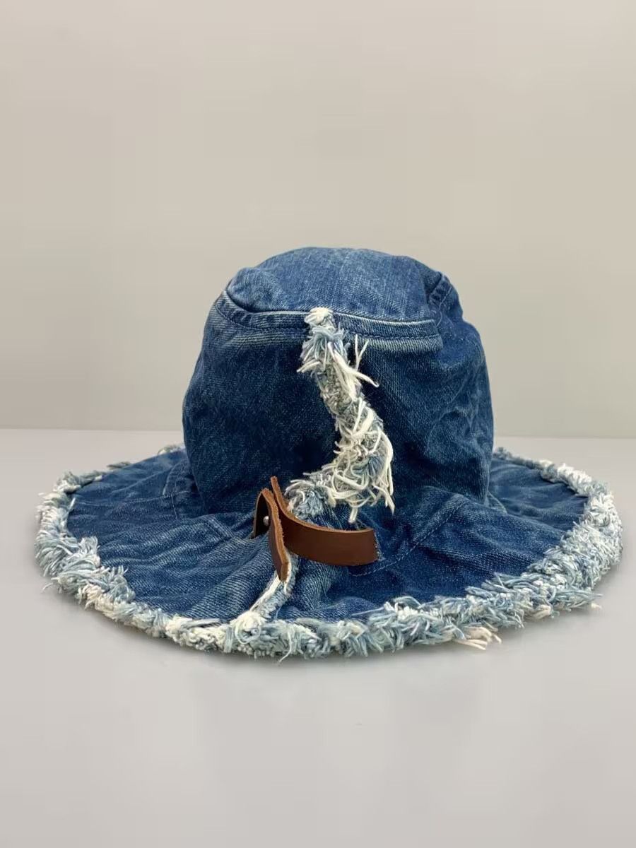 Kapital Frayed Denim Bucket Hat Size ONE SIZE - 3 Thumbnail