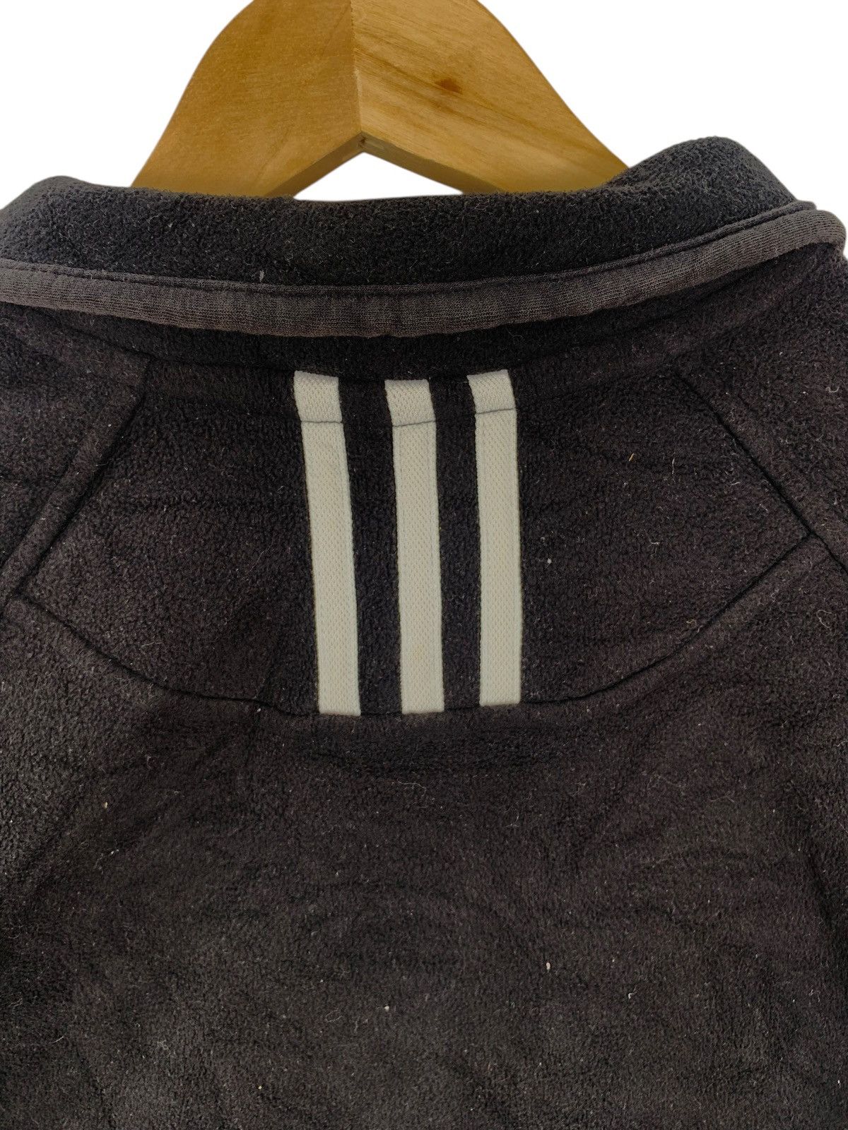 Adidas Vintage ADIDAS GOLF COLLECTION Fleece 3 Stripes Jacket Parka Size US L / EU 52-54 / 3 - 6 Thumbnail