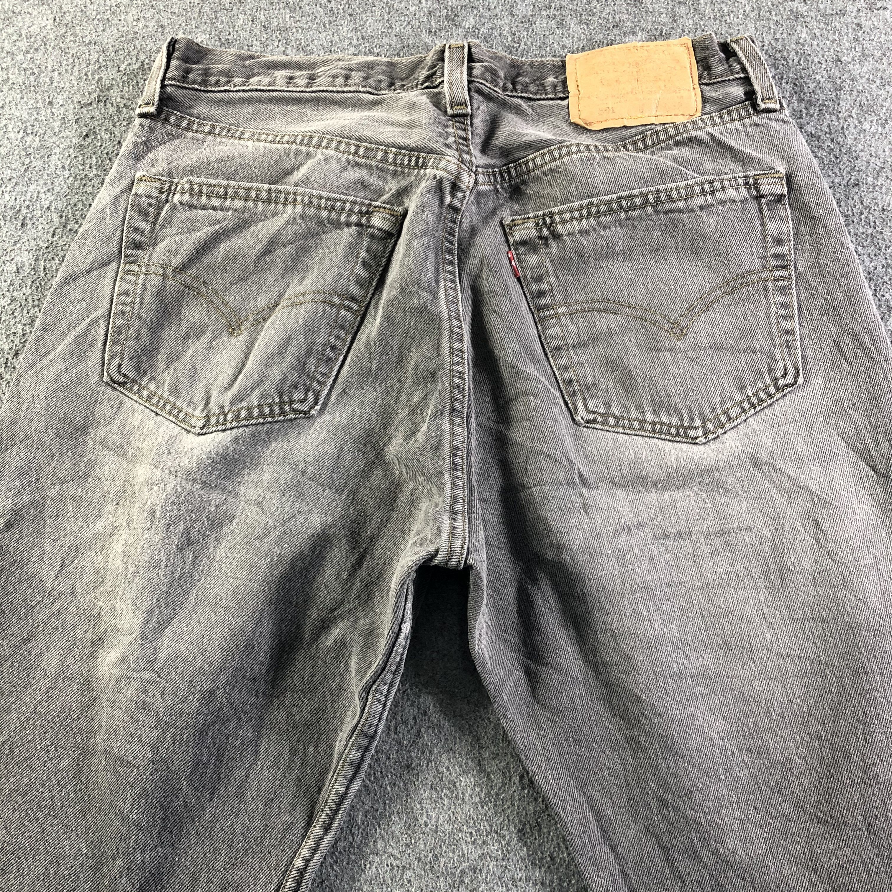 Levi's Vintage 90s Levis 501 Jeans-J4130 Size US 30 / EU 46 - 4 Thumbnail