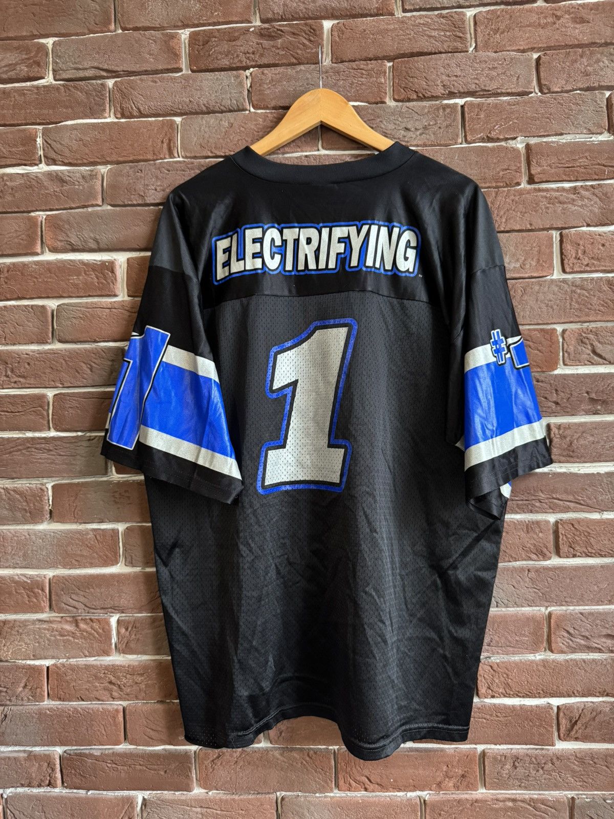 Rap Tees Vintage 90s WWF WWE The Rock Bull Wrestling Jersey XXL Size US XXL / EU 58 / 5 - 2 Thumbnail