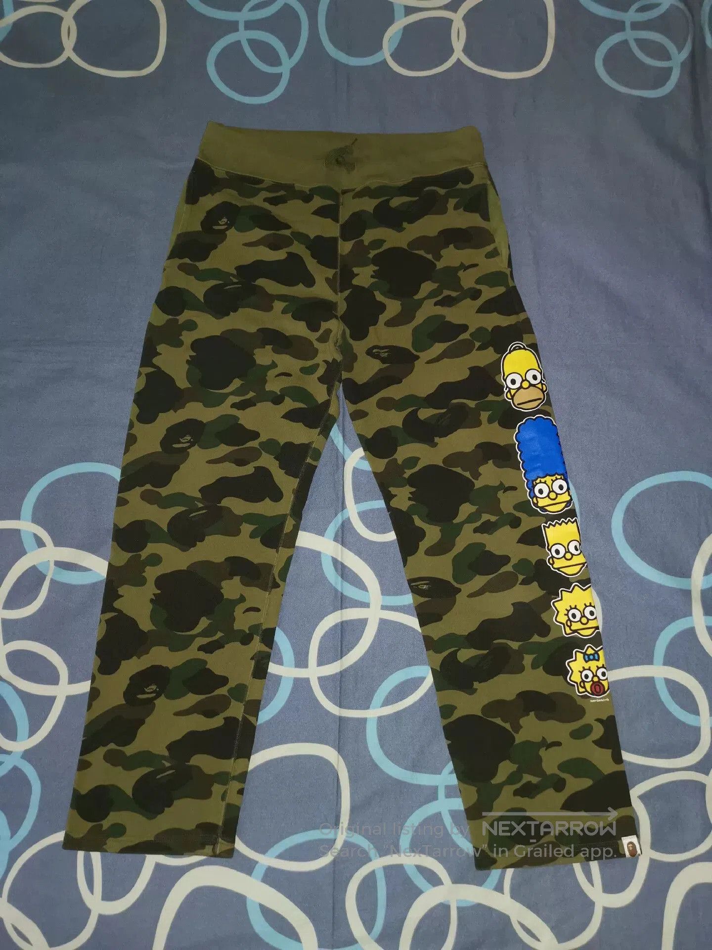 Bape BAPE x Fox Simpsons Limited Sweatpants. Size US 30 / EU 46 - 1 Thumbnail