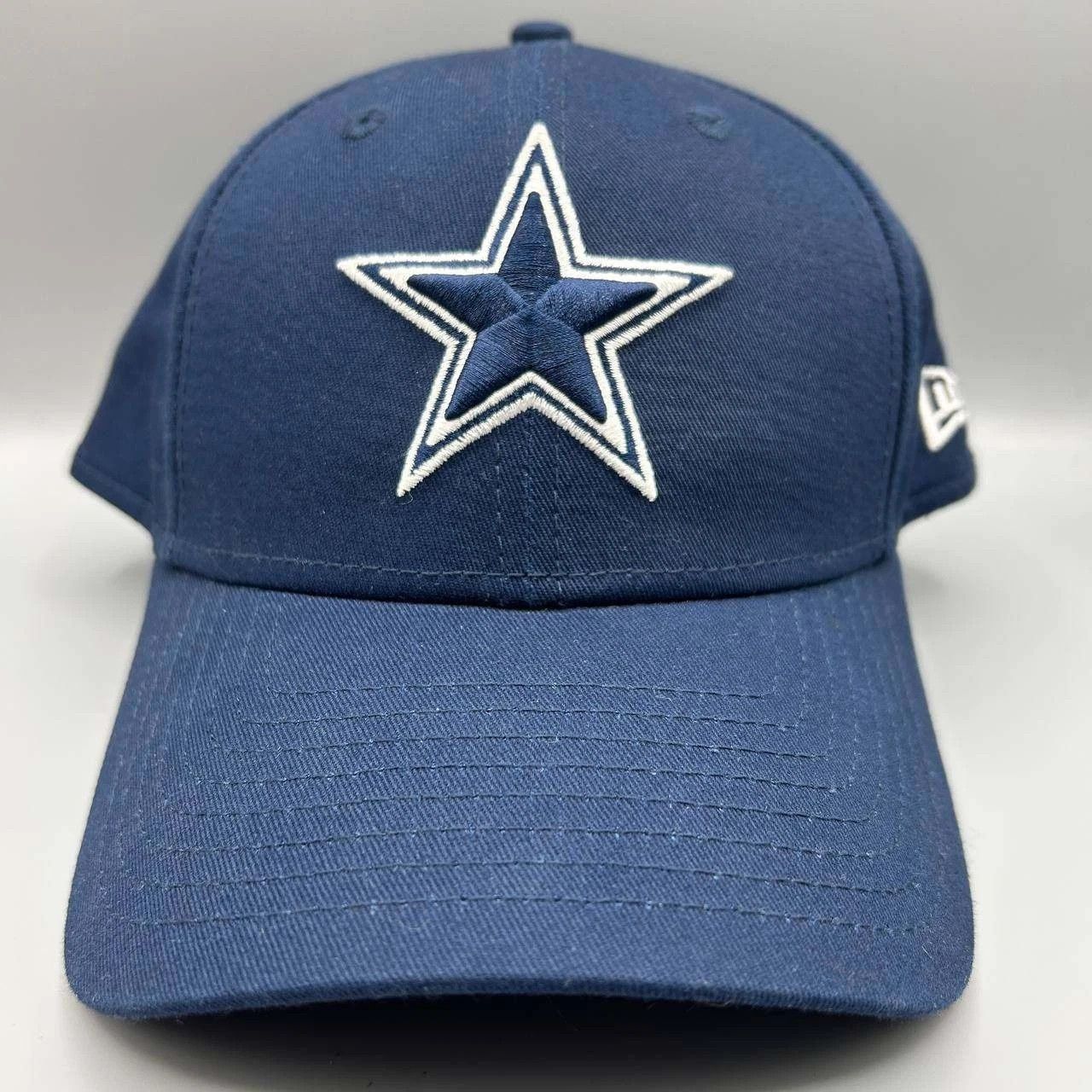 New Era Dallas Cowboys Hat Men Blue Embroidered Snap Back Cap Cotton Size ONE SIZE - 1 Thumbnail