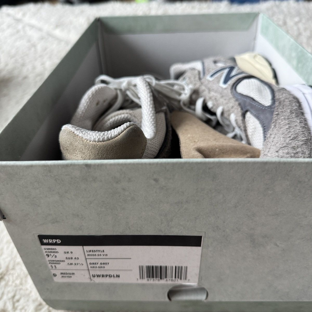 New Balance New Balance 990v4 MiUSA Grey Day (2023) Size US 9 / EU 42 - 8 Thumbnail