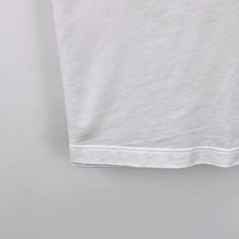 Loewe Loewe White lettered snow mountain print cotton round neck Size L / US 10 / IT 46 - 4 Thumbnail