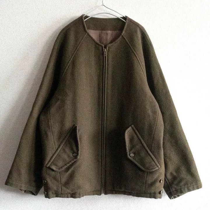 Y's for Men Y's For Men size os 1990s collarless silhouette zip jacket Size US M / EU 48-50 / 2 - 1 Thumbnail