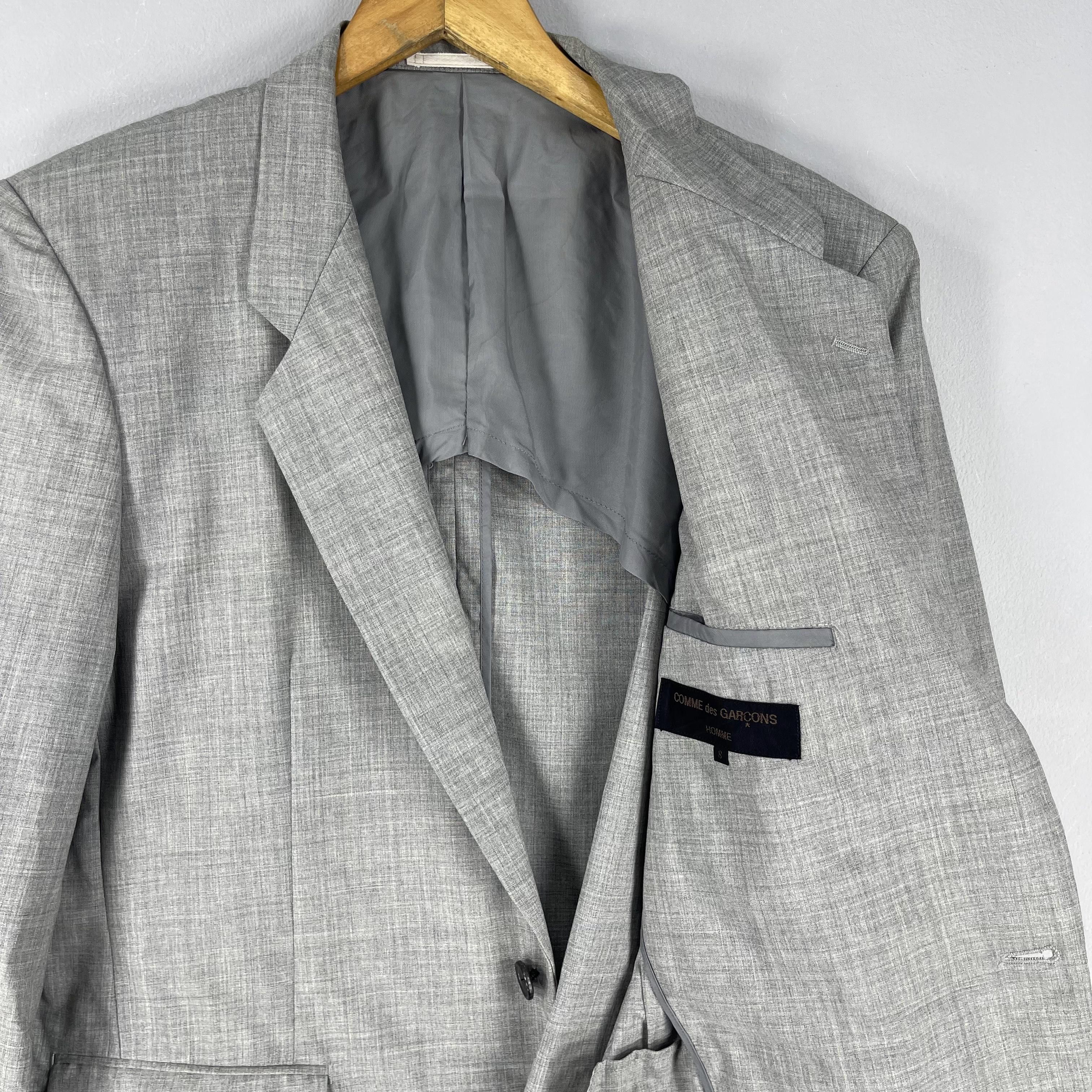 Comme des Garcons Homme Vintage AD1988 COMME DES GARCONS Wool Blazer Jacket Size US S / EU 44-46 / 1 - 5 Thumbnail