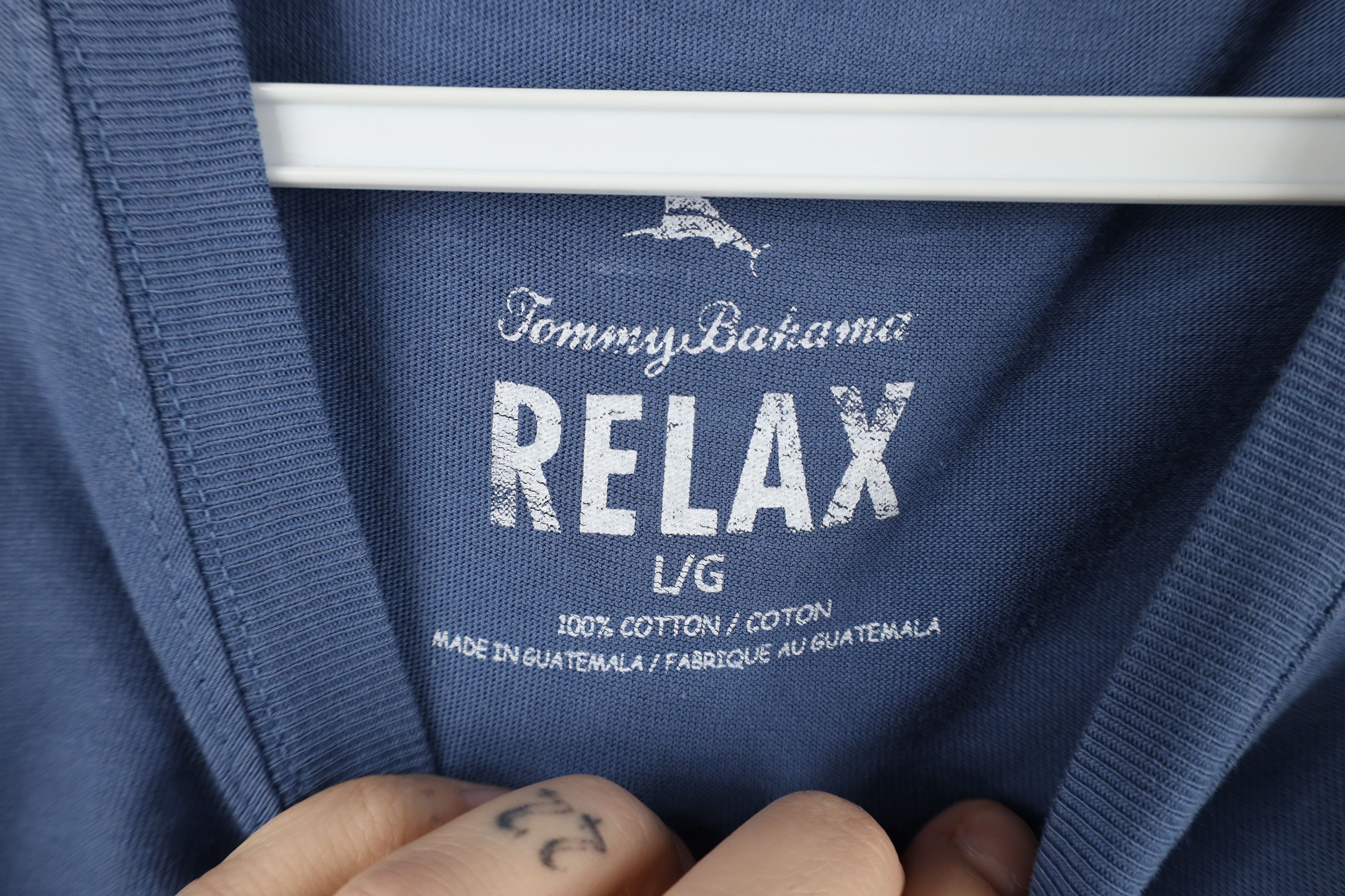 Tommy Bahama Tommy Bahama Relax First Round Draft Beer T-Shirt Blue Size US L / EU 52-54 / 3 - 6 Thumbnail