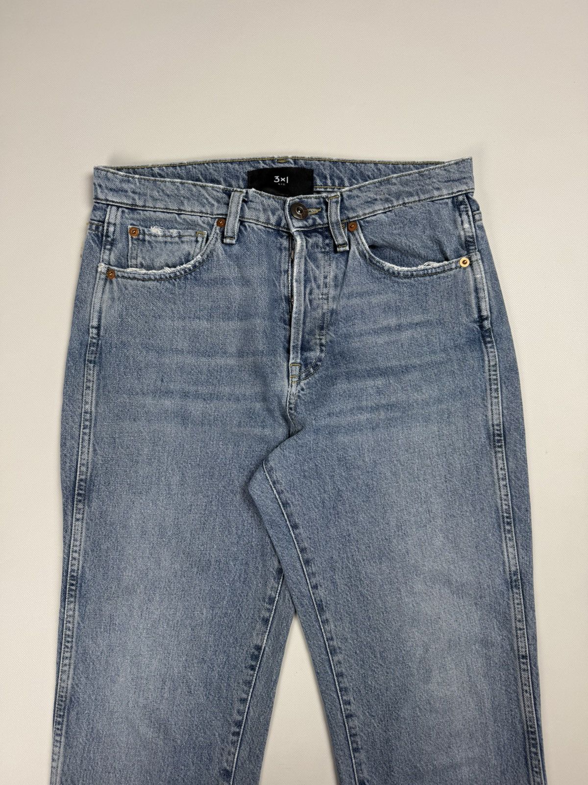 3x1 3X1 NYC Ladies Cropped Jeans Size 27 Size 27" / US 4 / IT 40 - 5 Thumbnail