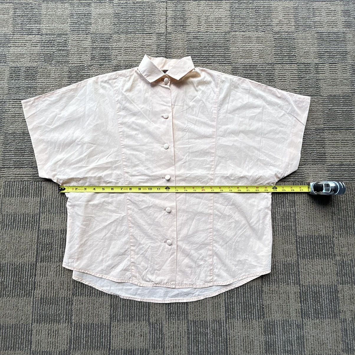 Vintage Vtg 70’s New Gentlemen Tailored Short Sleeve Button-up Sz L Size US L / EU 52-54 / 3 - 3 Thumbnail