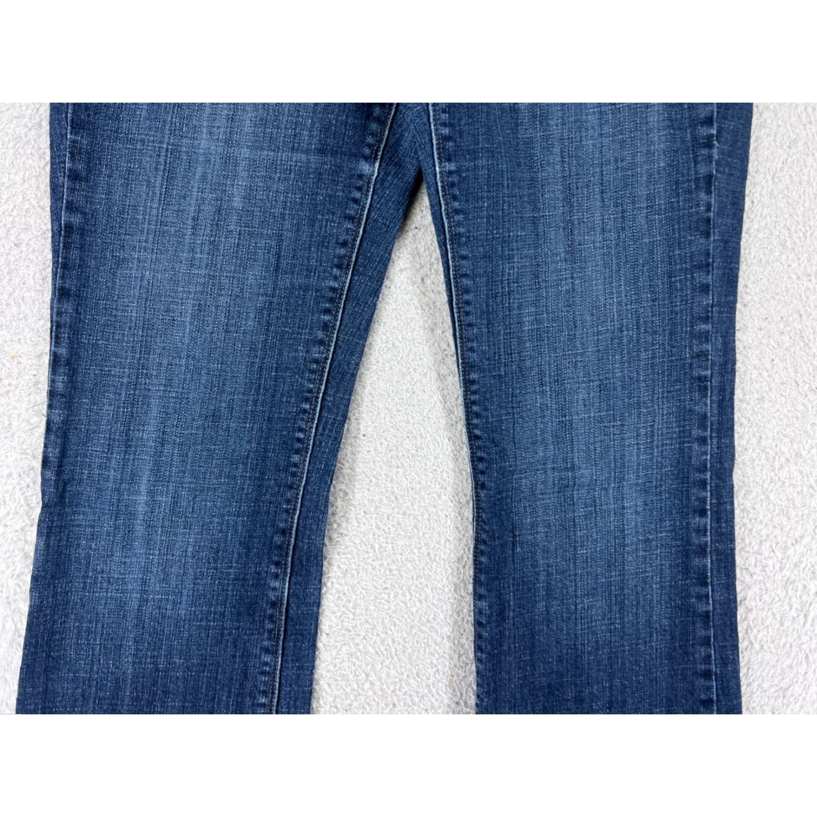 White House Black Market White House Black Market Jeans Women 10 Blue Bootcut Denim Low Rise Jeans Size 32" / US 10 / IT 46 - 5 Thumbnail
