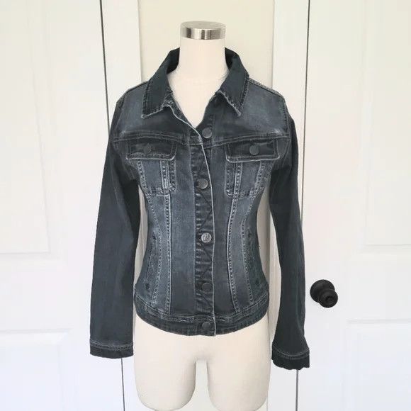 Vacation Lola Jeans Gabriella Classic Denim Jacket Fall Gift Spring Size XS / US 0-2 / IT 36-38 - 6 Thumbnail