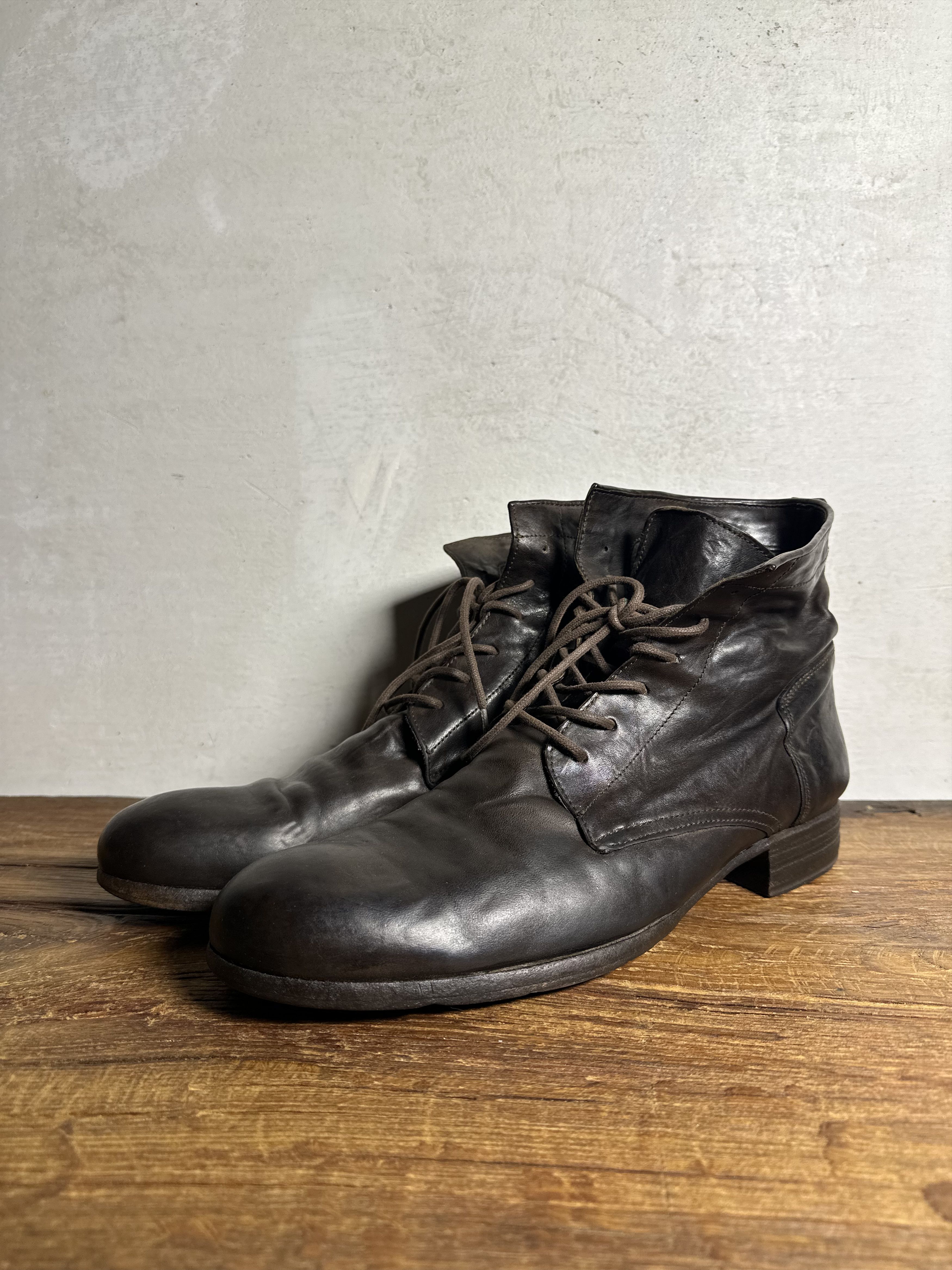 Officine Creative Officine Creative Brown Leather Boots HIVE 016 Size US 10 / EU 43 - 2 Thumbnail