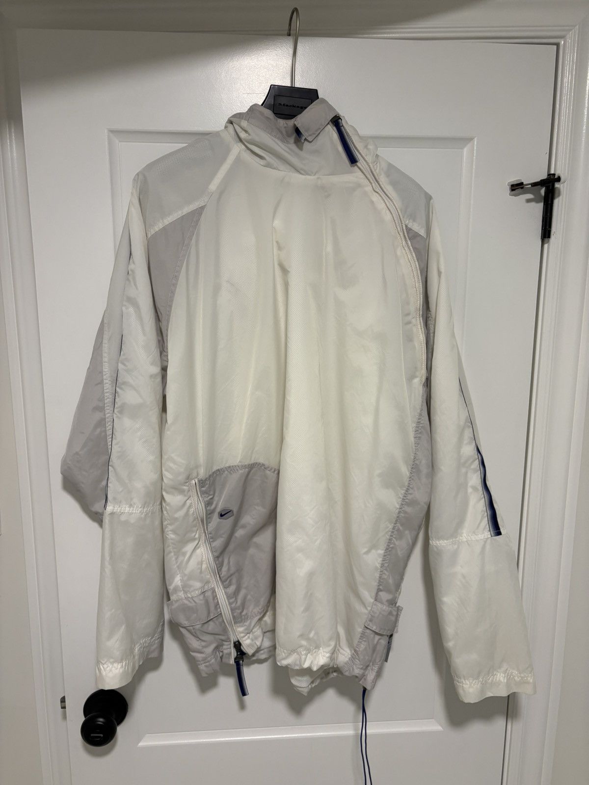 Nike Vintage Nike Hex Assymetrical Zip Jacket Size US M / EU 48-50 / 2 - 1 Thumbnail