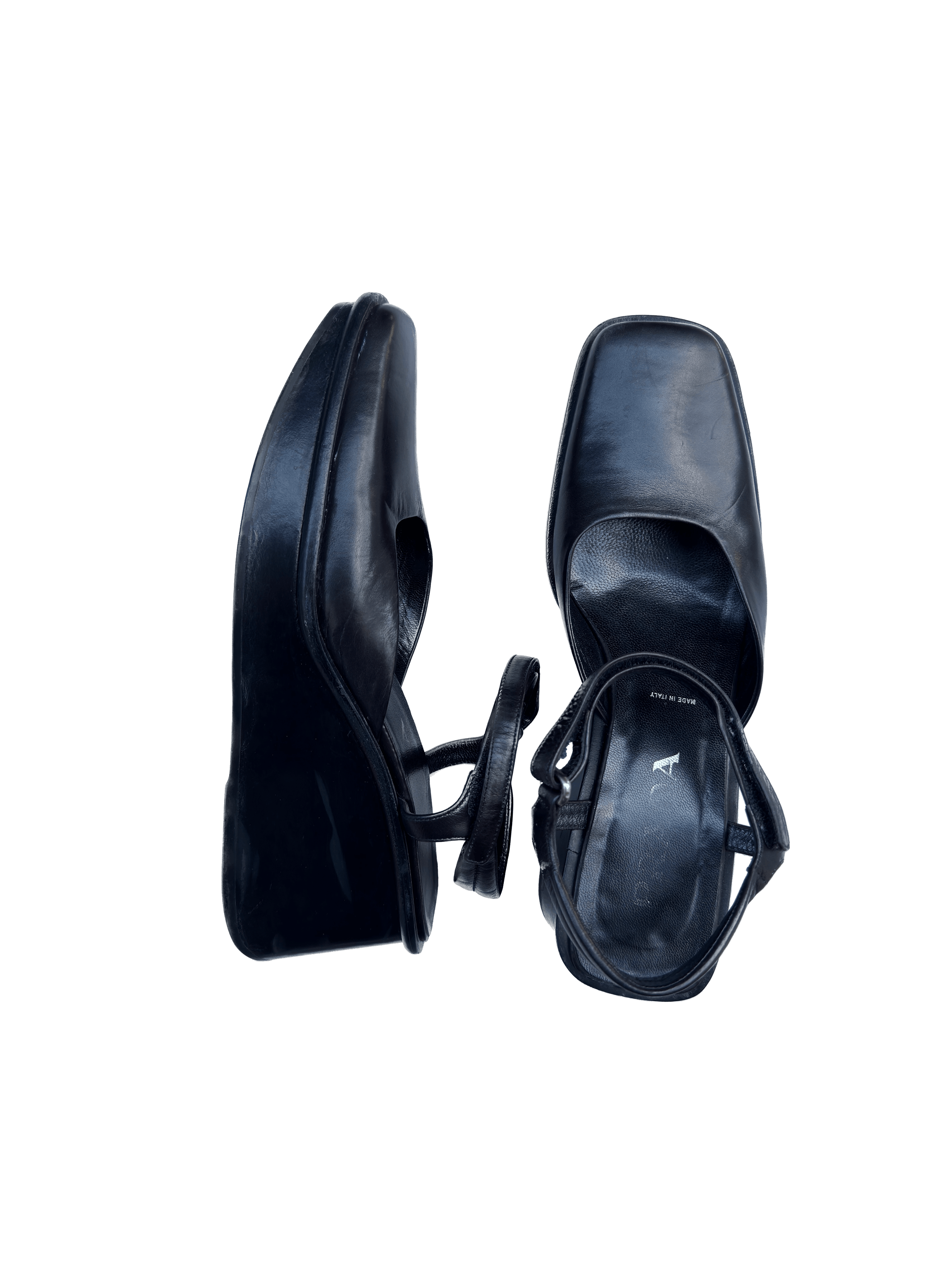 Prada Prada Wedges - 1990s Size US 6.5 / IT 36.5 - 1 Thumbnail