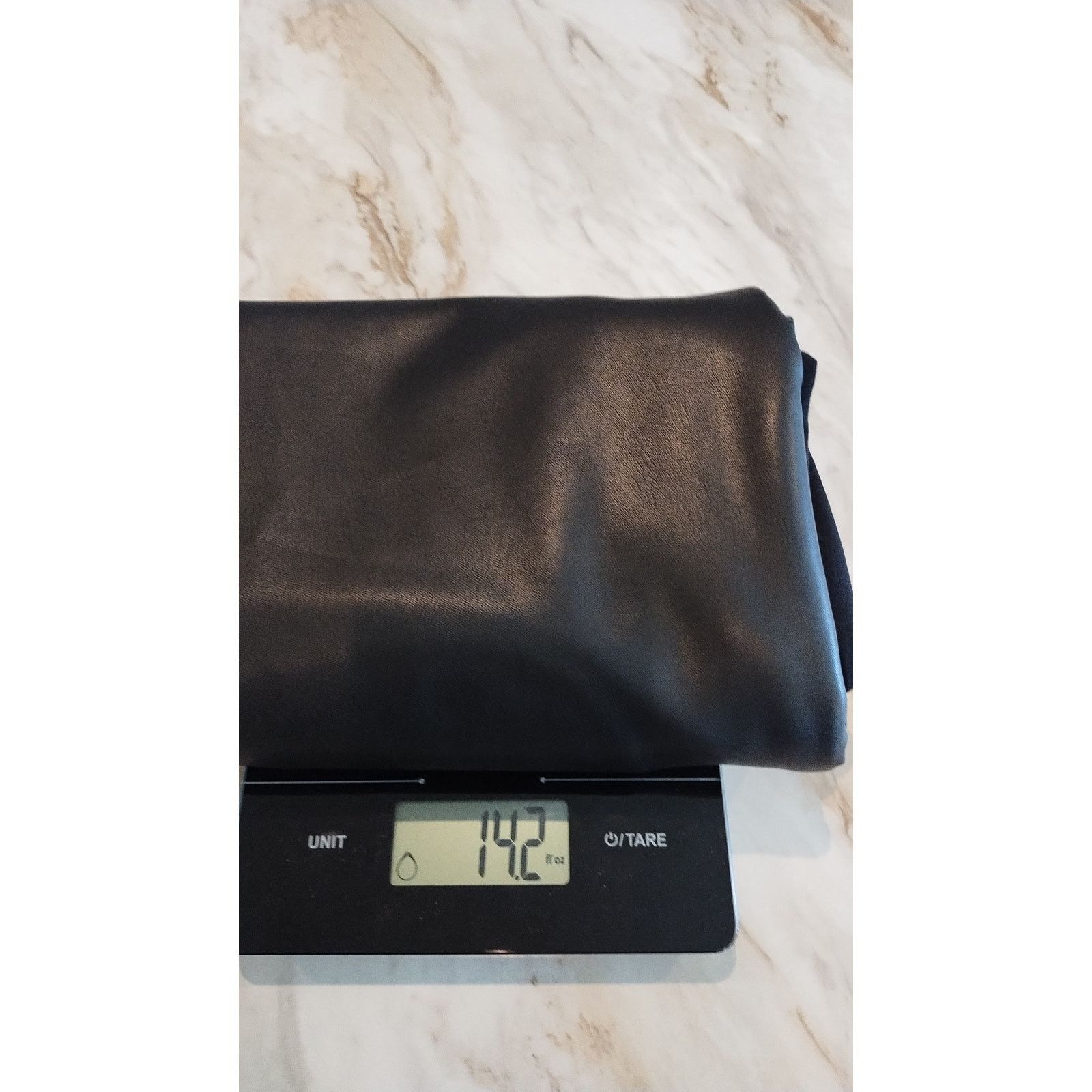 Other Belle Kim Gravel Faux Leather Black Pants Women Sz12 Size 34" / US 12 / IT 48 - 16 Thumbnail