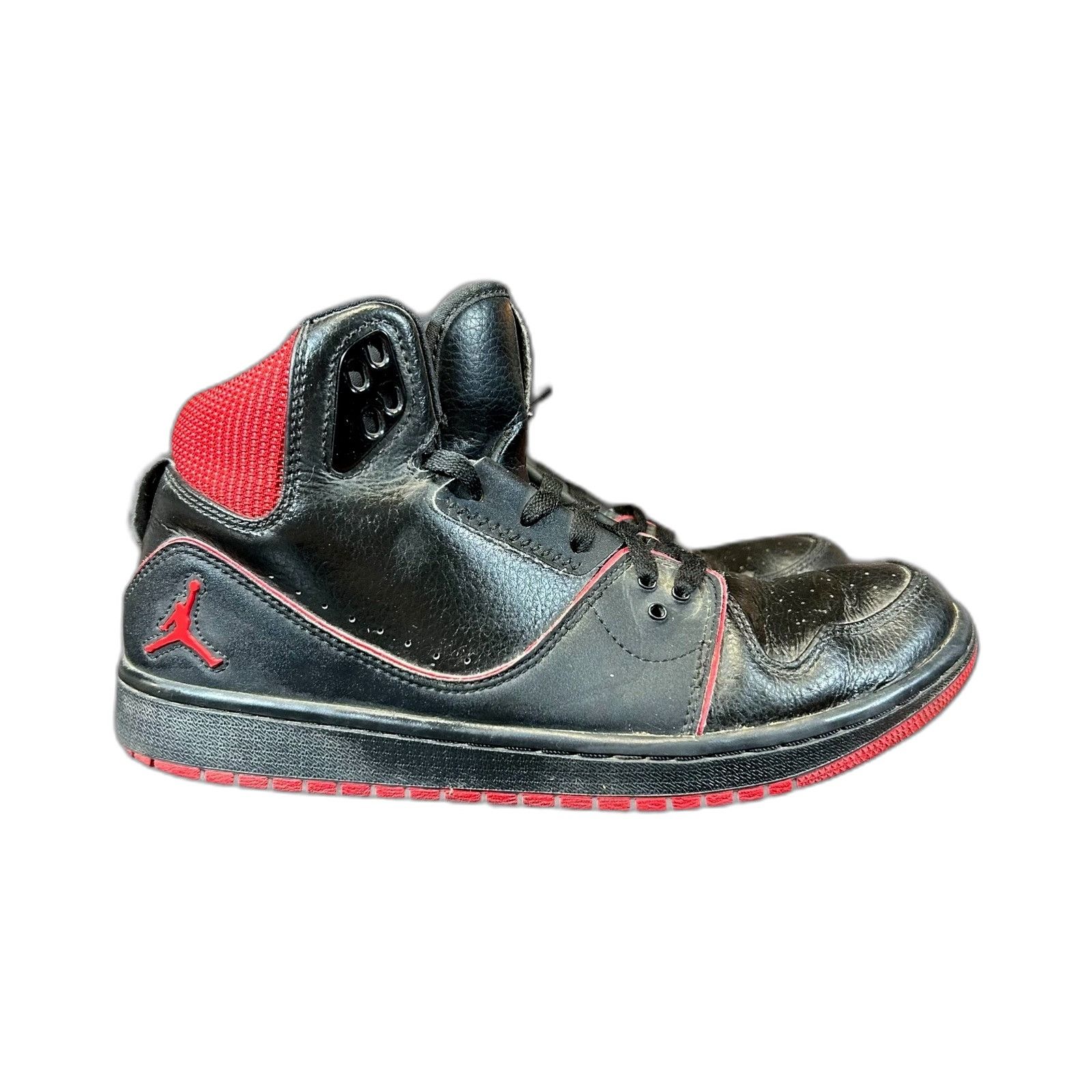 Jordan Brand Nike Shoes Mens 10 Jordan 1 Flight 2 Bred Basketball Sneaker Size US 10 / EU 43 - 1 Thumbnail
