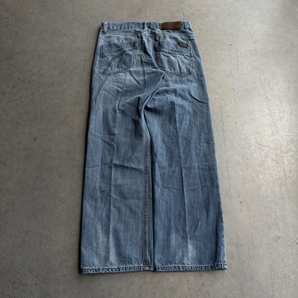 Fox Racing Vintage Y2K Fox Duster Racing Jeans Blue Denim 32x32 Skater Size US 32 / EU 48 - 2 Thumbnail