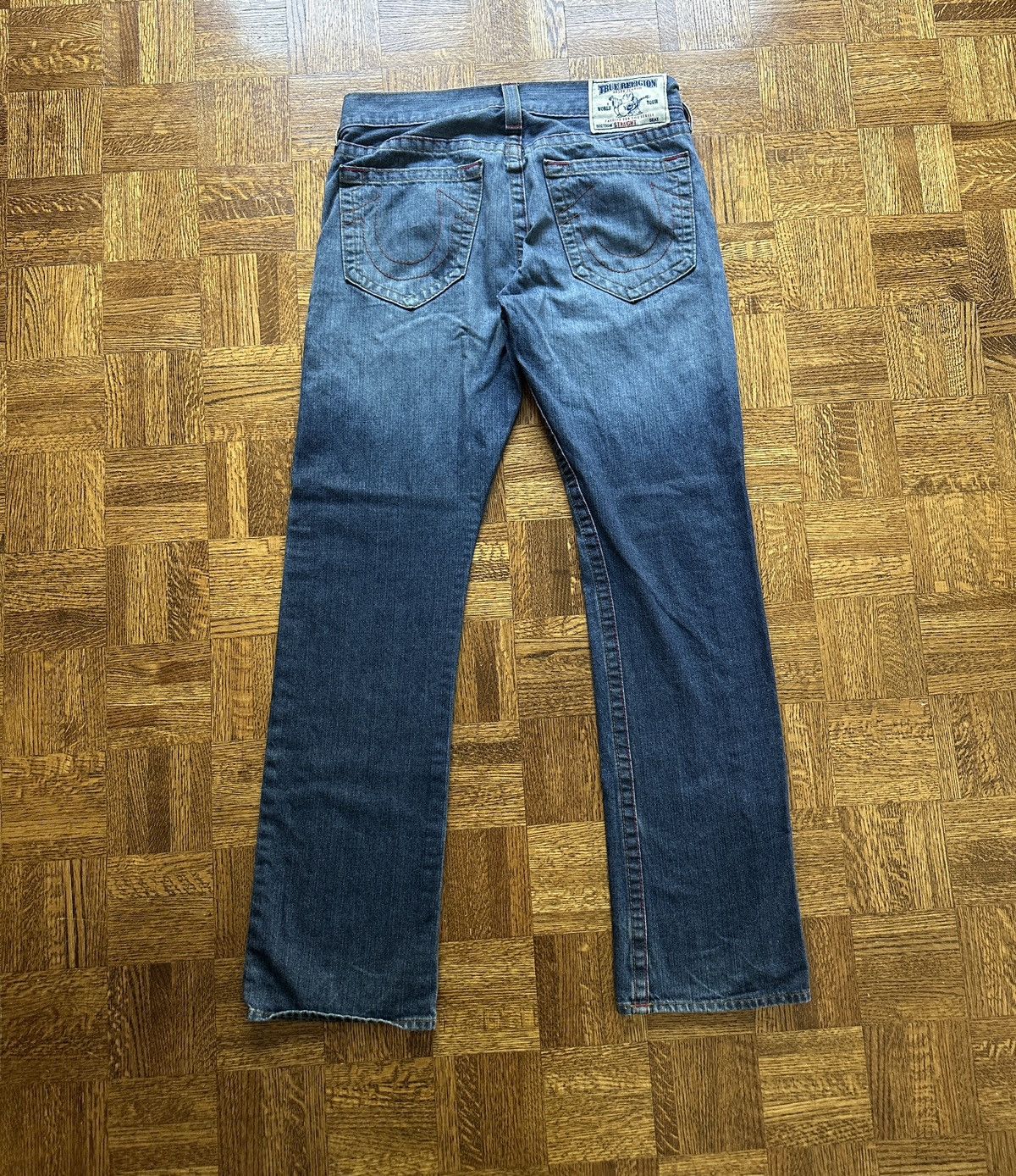 True Religion × Vintage Vintage Y2K True Religion Straight Leg Denim Jeans Size US 32 / EU 48 - 2 Thumbnail